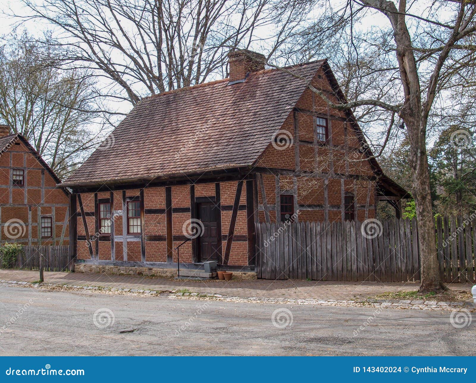 Apothecary In Old Salem Museum Gardens Stock Photo Image Of