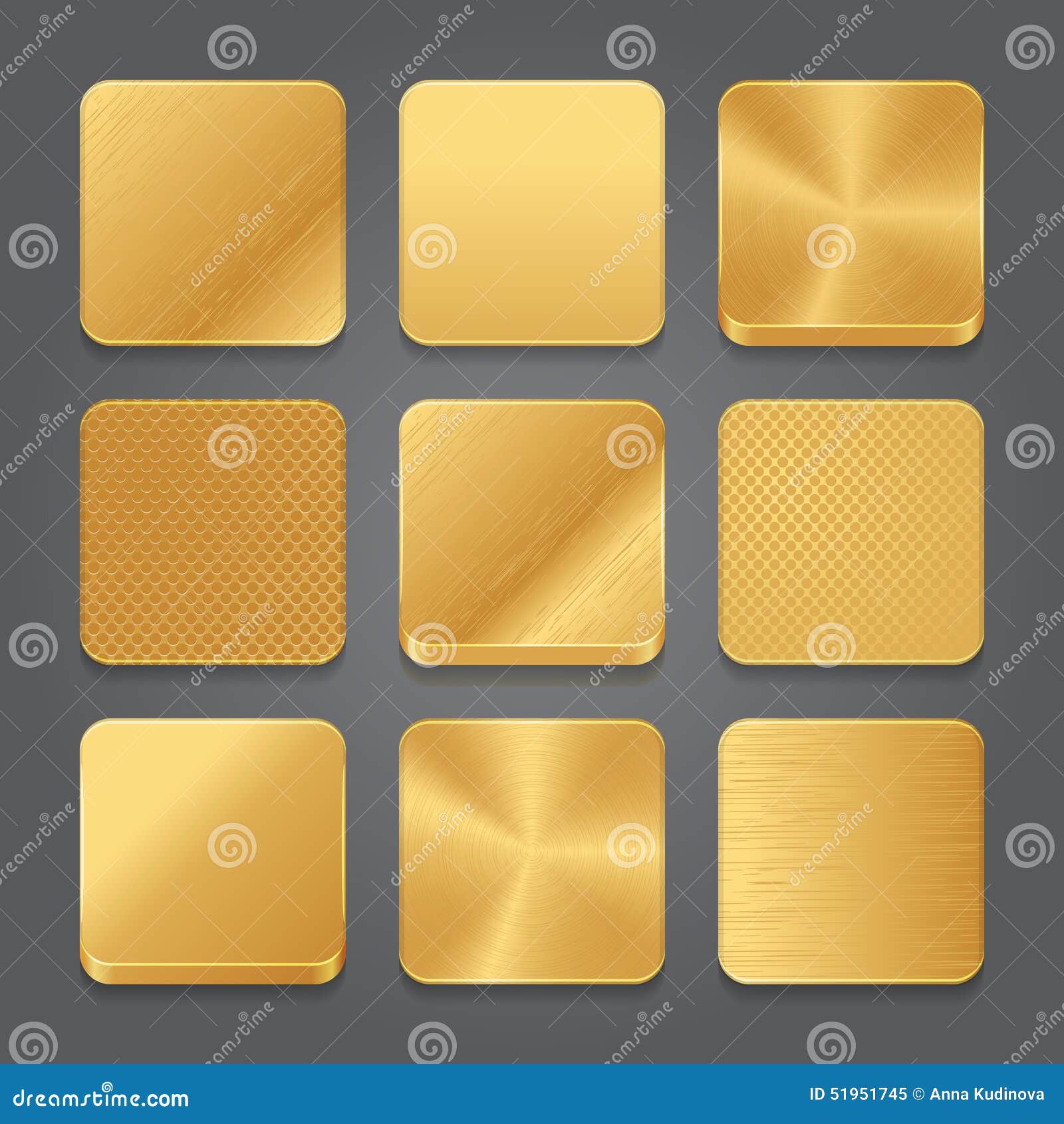 Bộ nền biểu tượng ứng dụng và Biểu tượng nút kim loại vàng chủ đề sẽ giúp trang web của bạn trở nên sang trọng và độc đáo hơn. Hãy xem qua hình ảnh để lựa chọn bộ nền biểu tượng ứng dụng phù hợp và sáng tạo cho trang web của bạn.