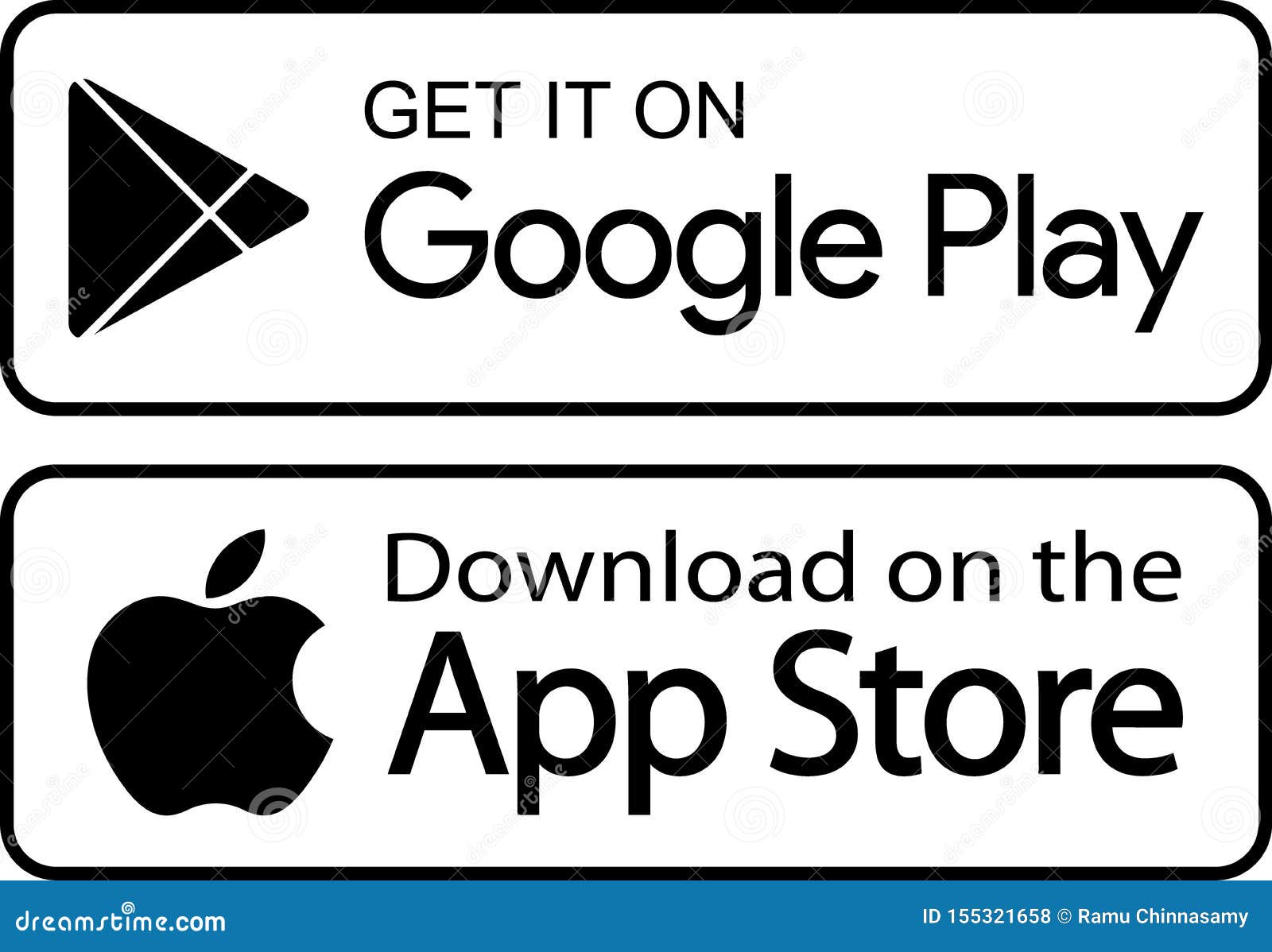 App Store and Google Play Logo PNG Vector (EPS) Free Download