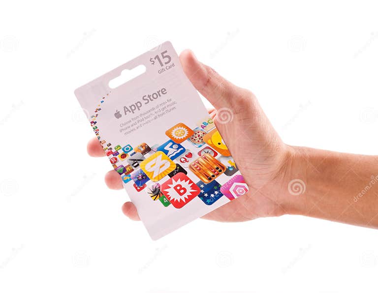 App Store Gift Card editorial image. Image of games, apps 17930235