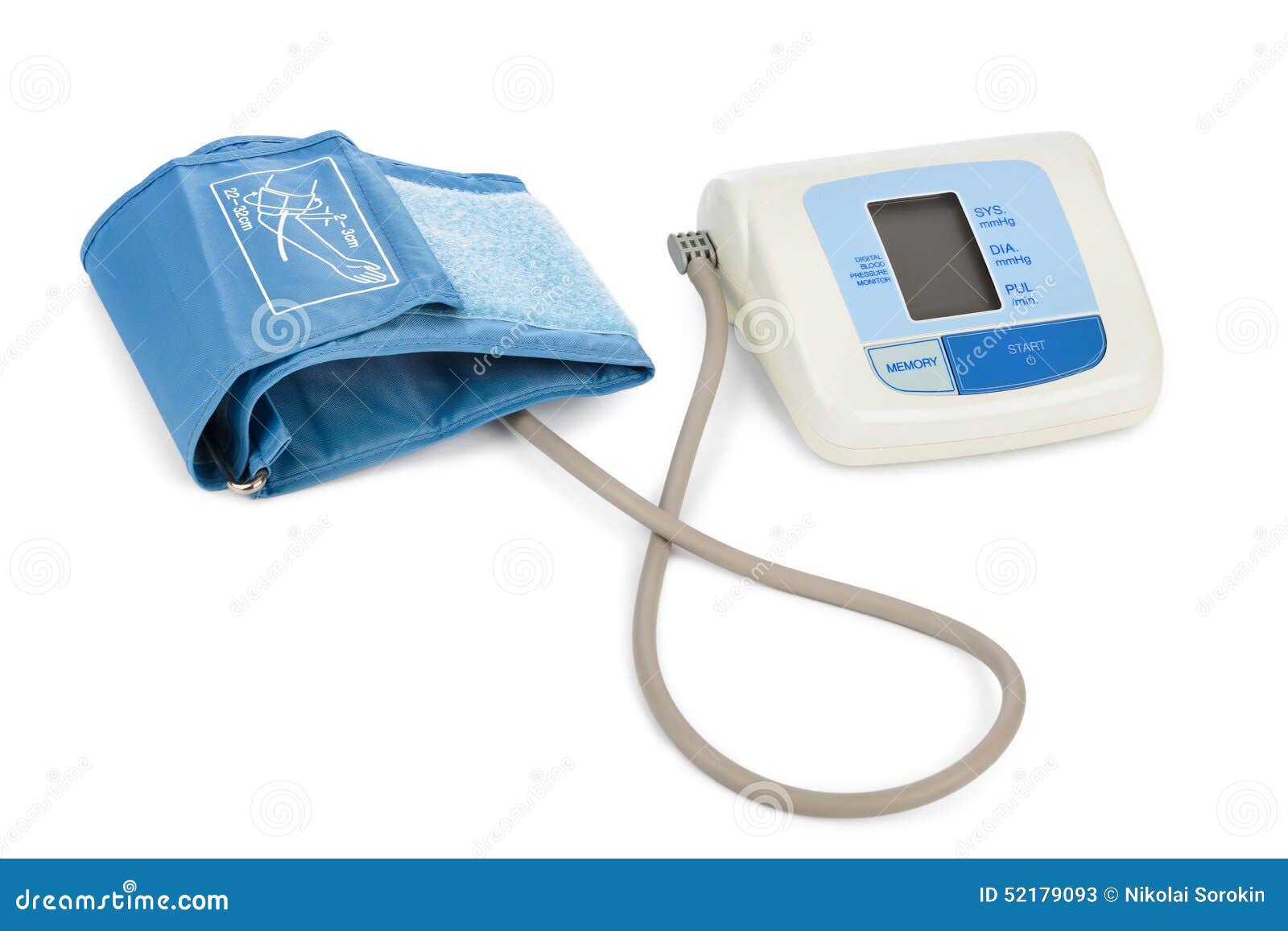 Apparatus for Measuring Blood Pressure Stock Image - Image of