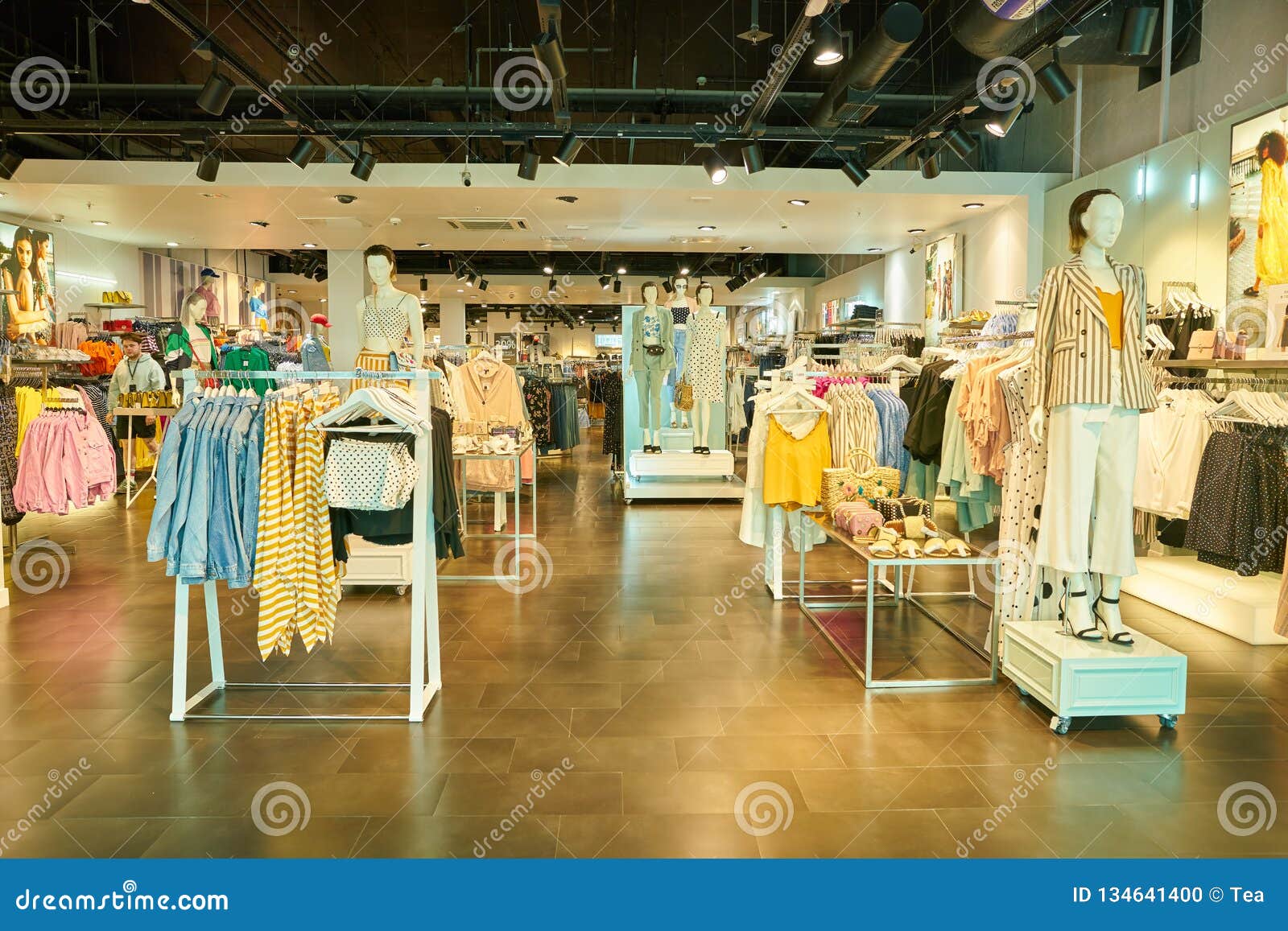 Apparel store editorial image. Image of boutique, clothes - 134641400