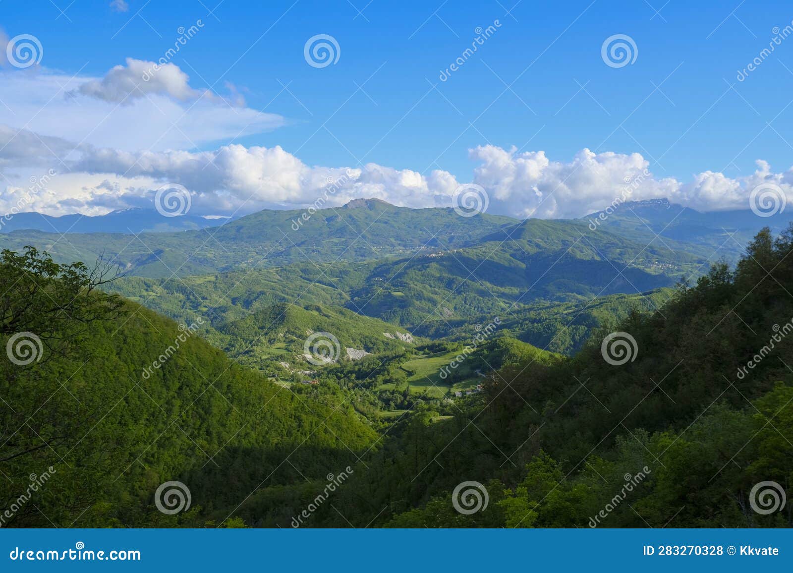 appennies tosco-emiliano national park monte fuso. natural background. travel concept