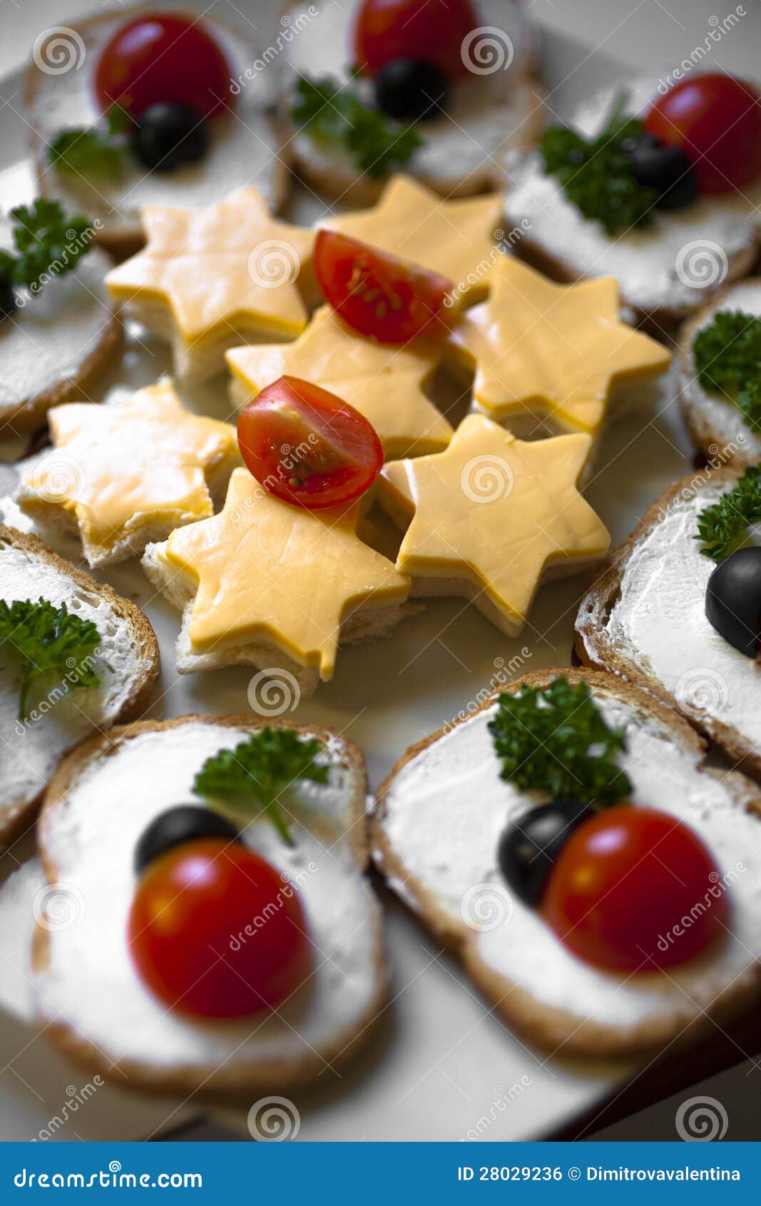 Gourmet appetizer stock photo. Image of food, cheese 28029236