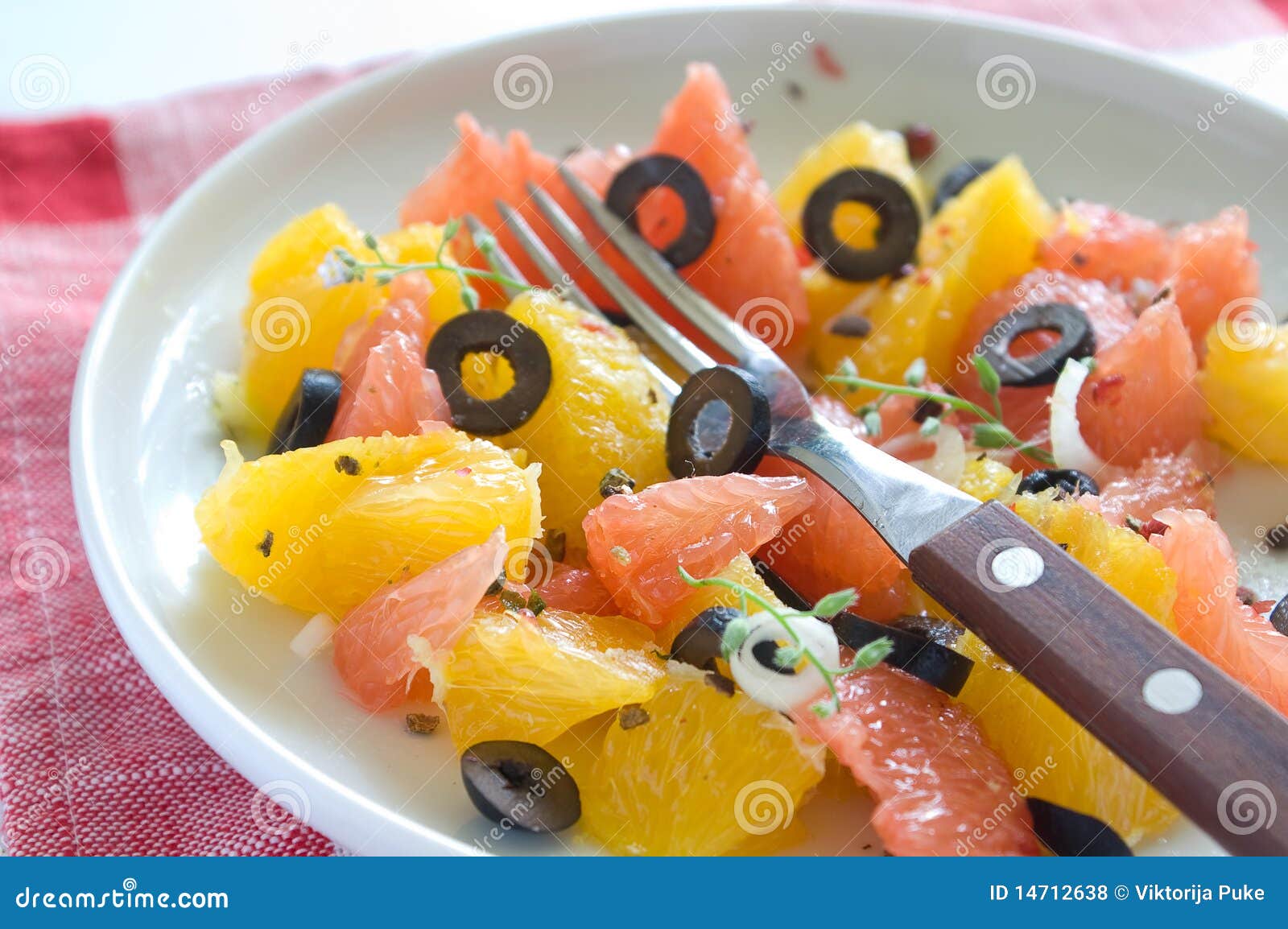 Appetizer from citrus stock photo. Image of freshness 14712638