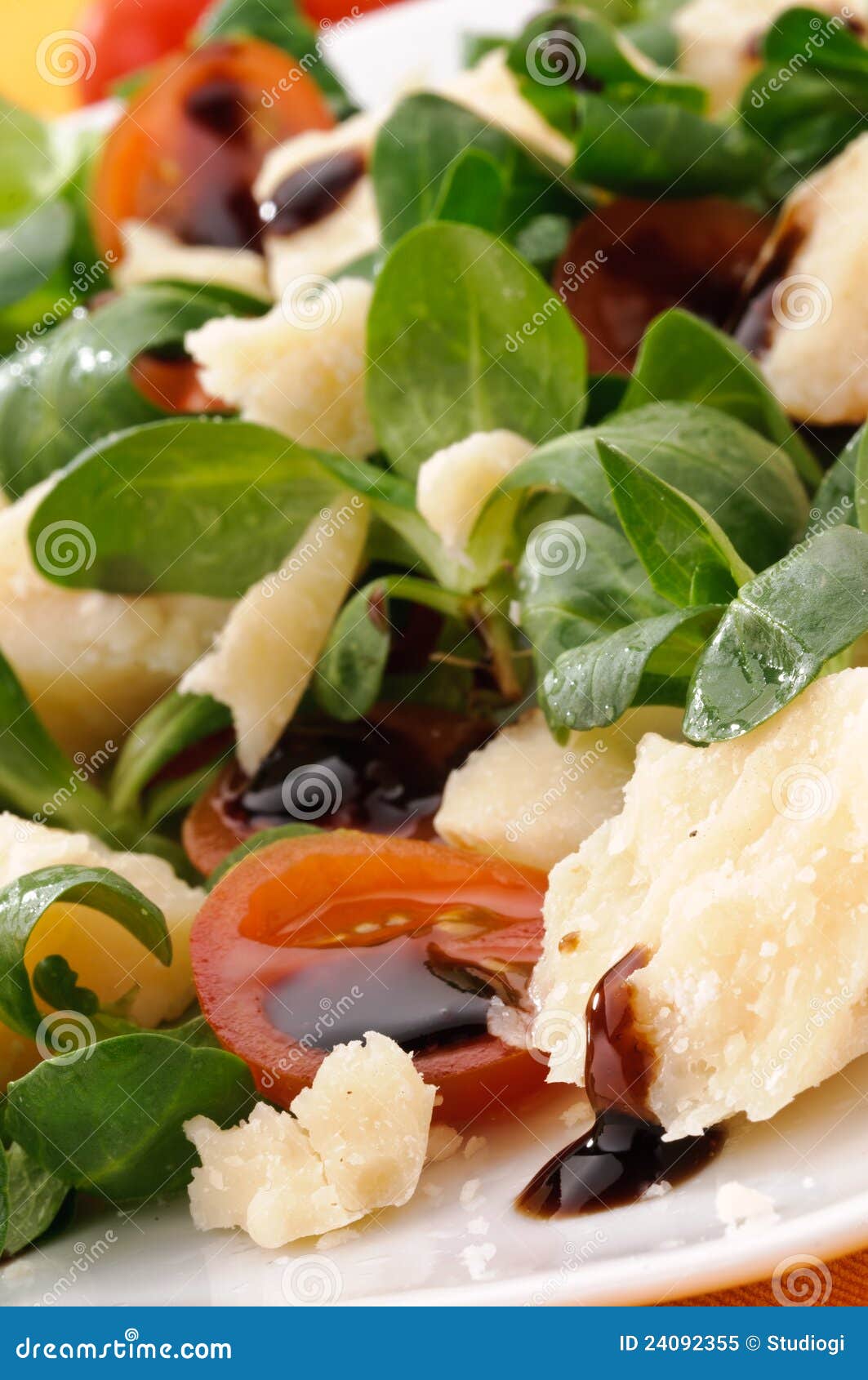 Appetizer of Parmesan Cheese and Balsamic Vinegar Stock Image Image of healthy, pieces 24092355