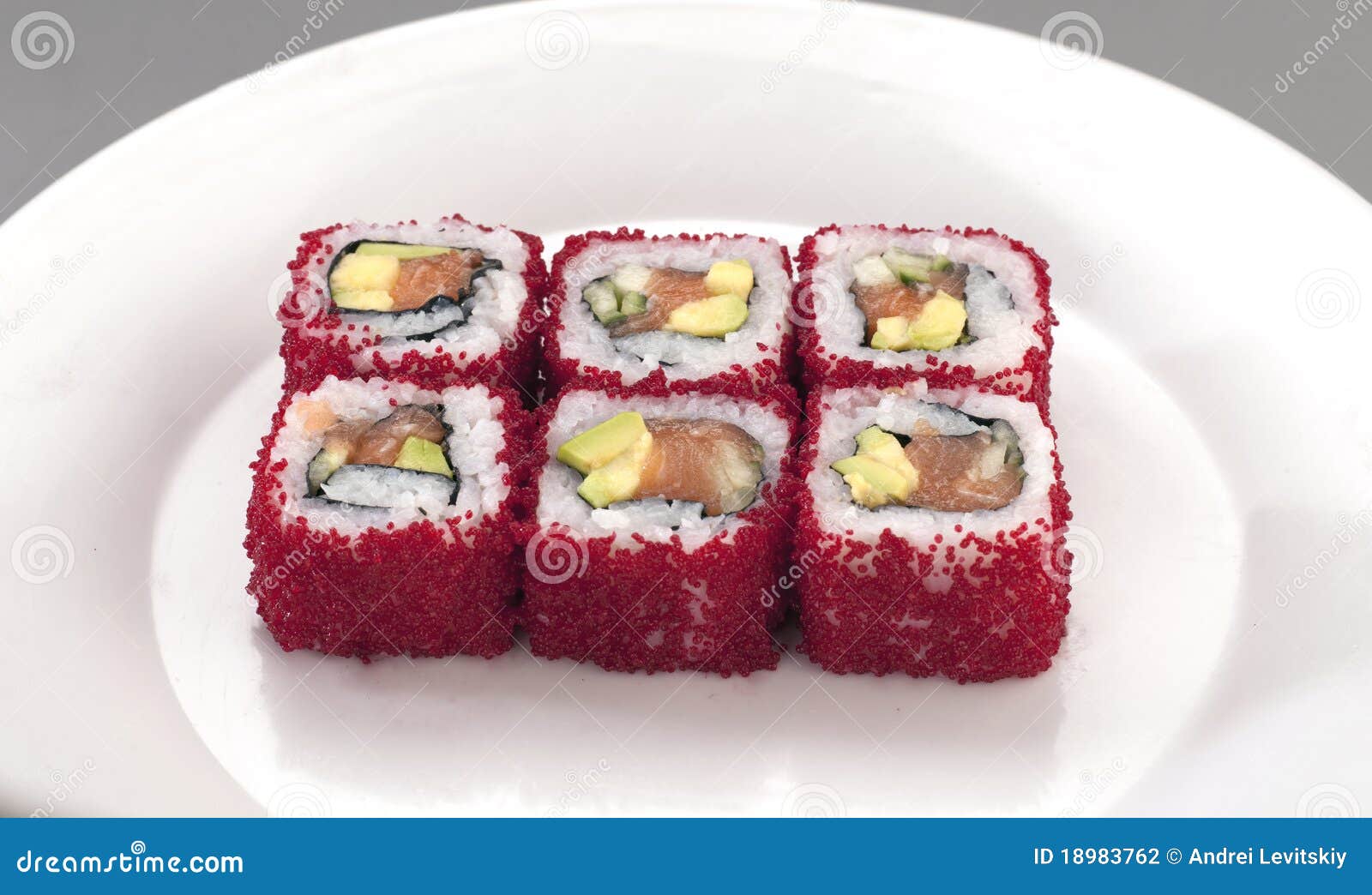 Appetizer sushi stock photo. Image of closeup, delicious 18983762