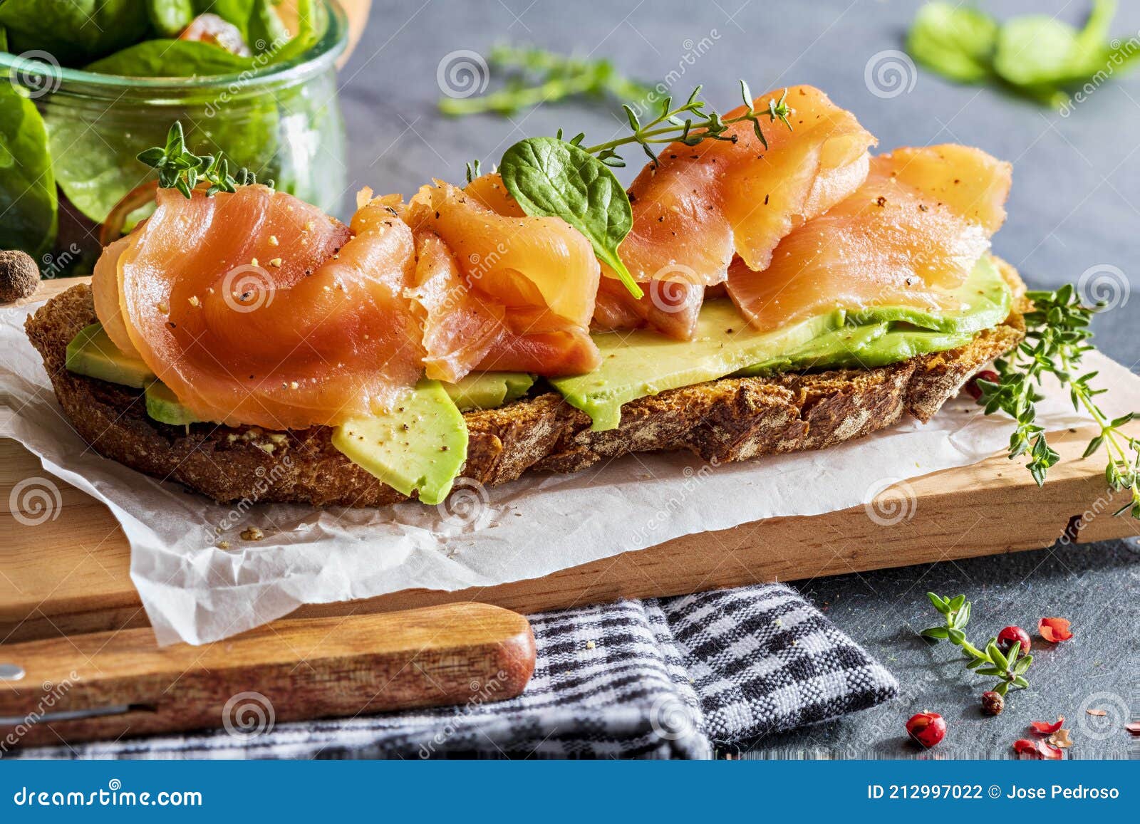 Appetizing And Healthy Vegetarian Food Stock Photography