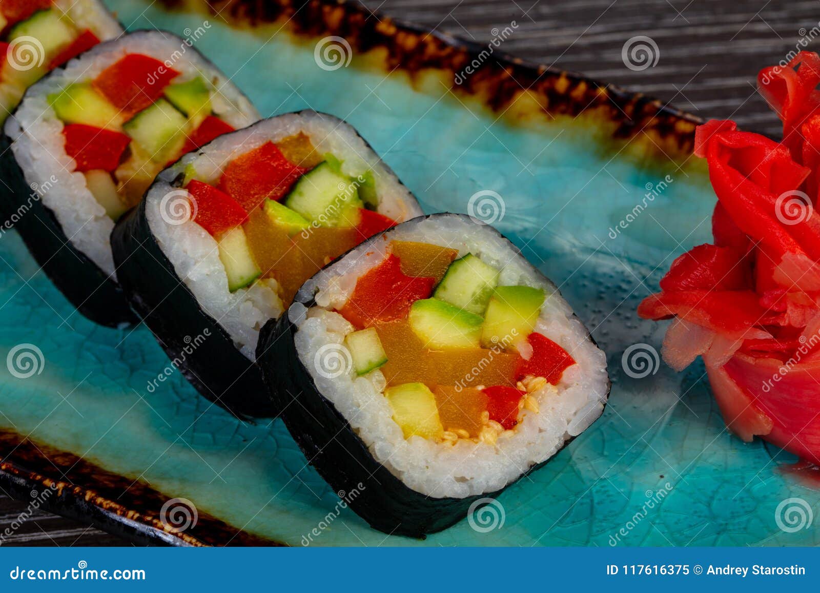 appetizing yasai roll