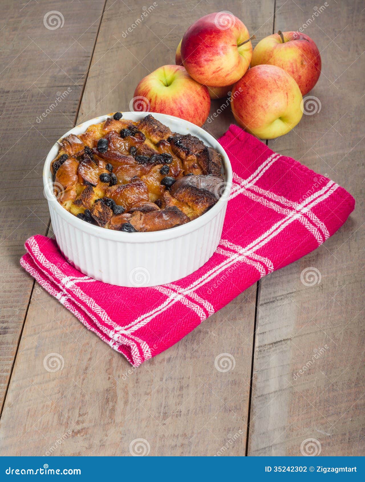 apple-bread-pudding-with-raisins-stock-photo-image-of-pudding-dried