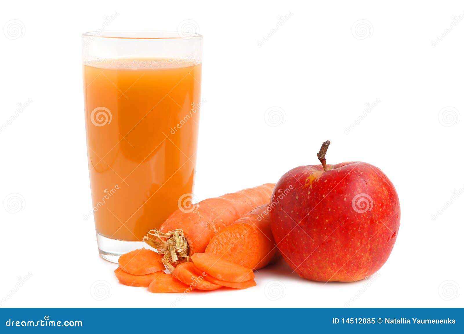 Apple and carrot juice stock image. Image of liquid, vegetarian 14512085