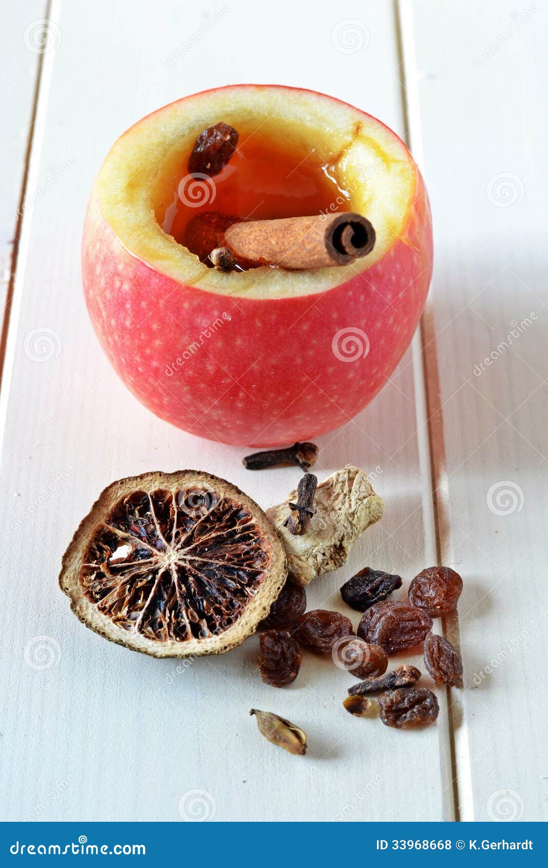 Apple cider in apple cup stock photo. Image of cloves 33968668