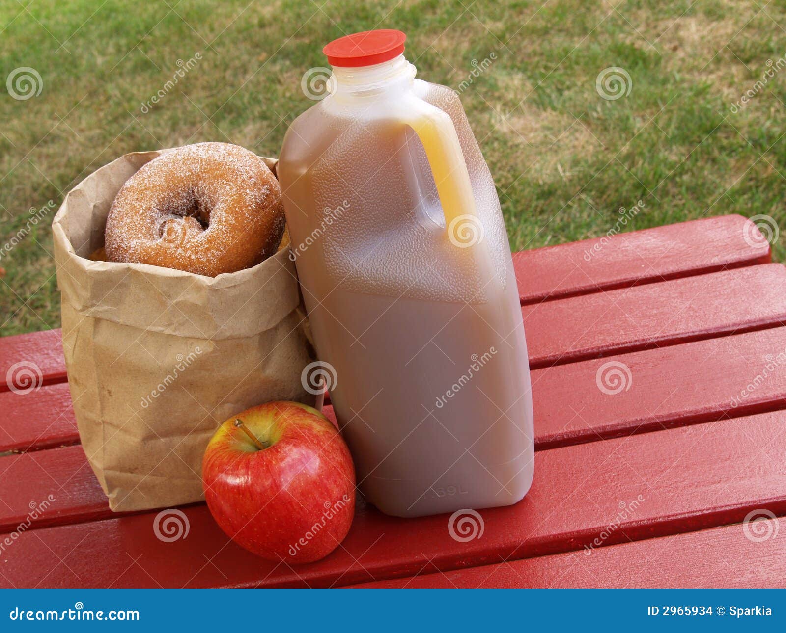 apple cider and donuts