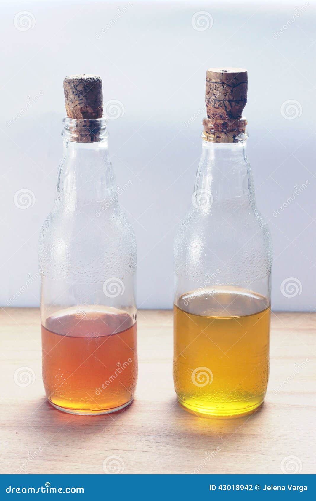 Apple Cider Vinegar and Olive Oil Stock Photo Image of yellow, olive