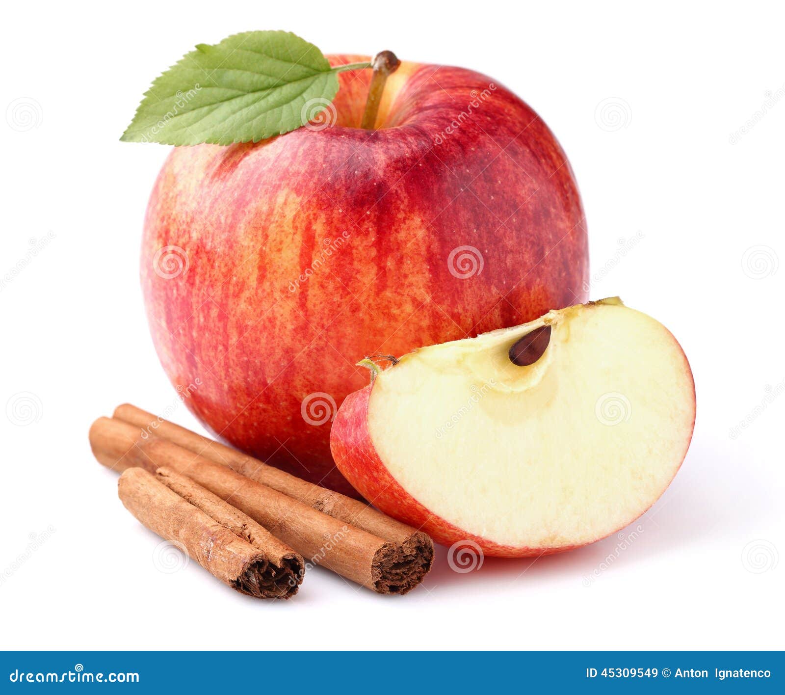 apple with cinnamon