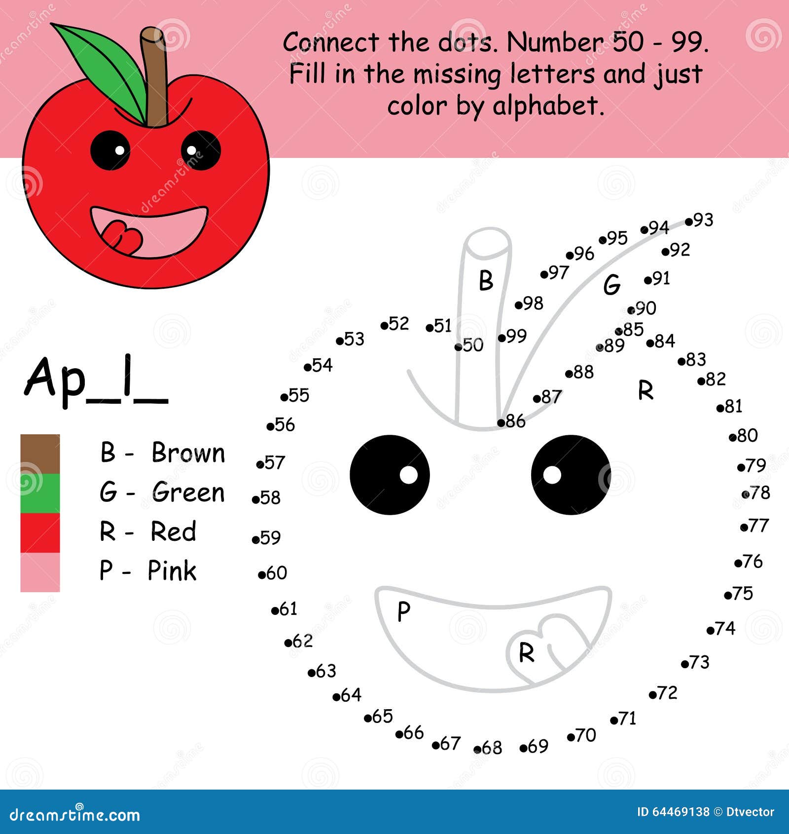 how number 8 a draw cartoon to Vector Coloring Dot Image: Stock Apple Connect 64469138 how number 8 a draw cartoon to Vector Coloring Dot Image: Stock Apple Connect 64469138