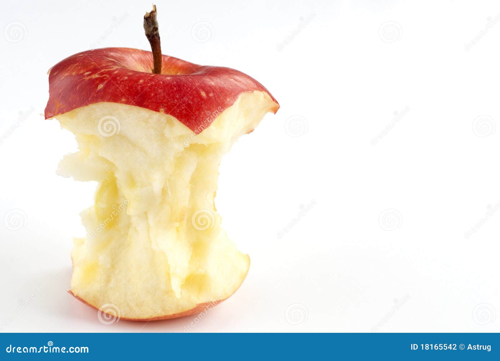Apple Eaten Stock Photography Image 18165542
