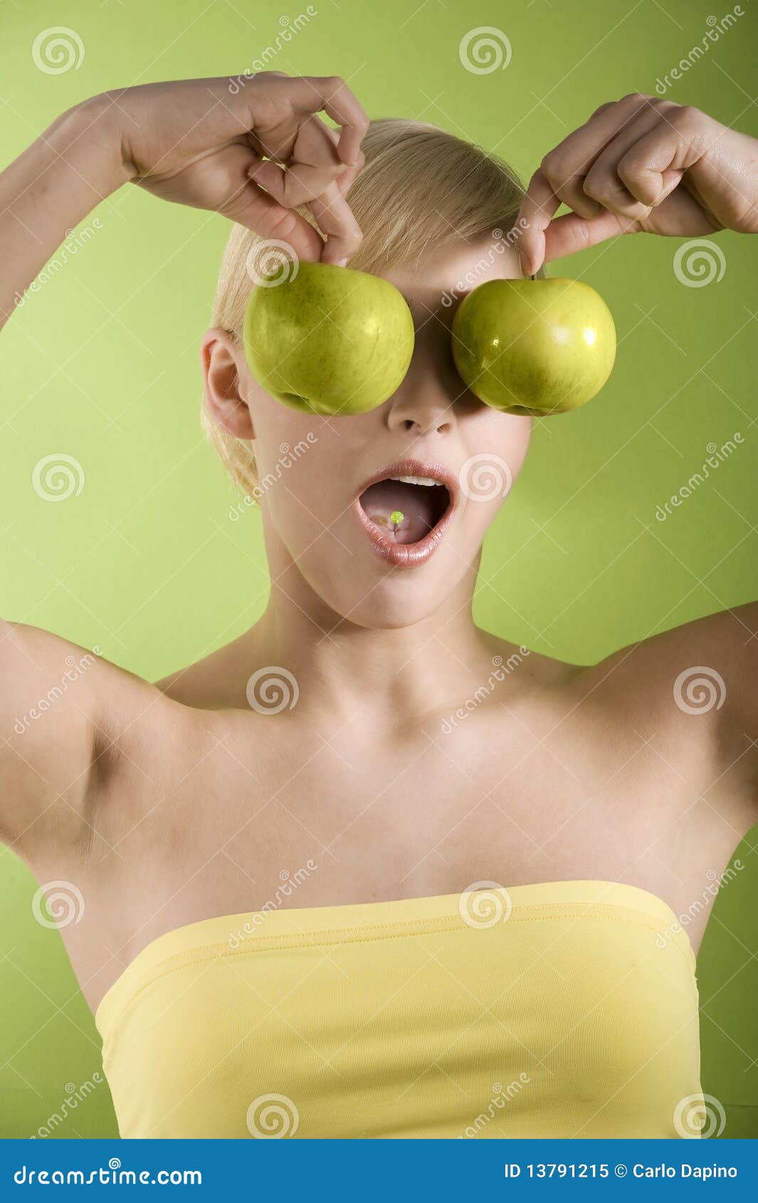 Apple glasses stock image. Image of girl, cheerful, beauty 13791215