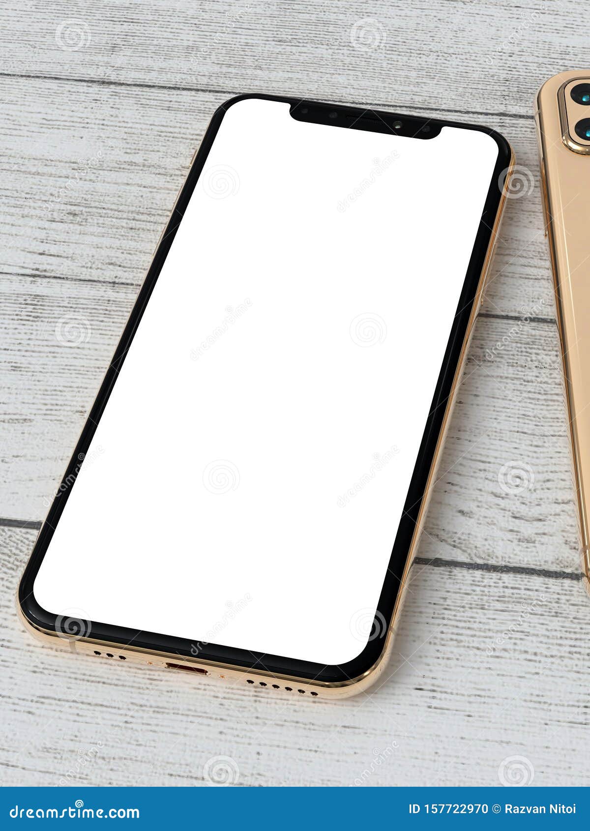 Download Apple IPhone 11 Pro, White Screen For Mockups Stock ...