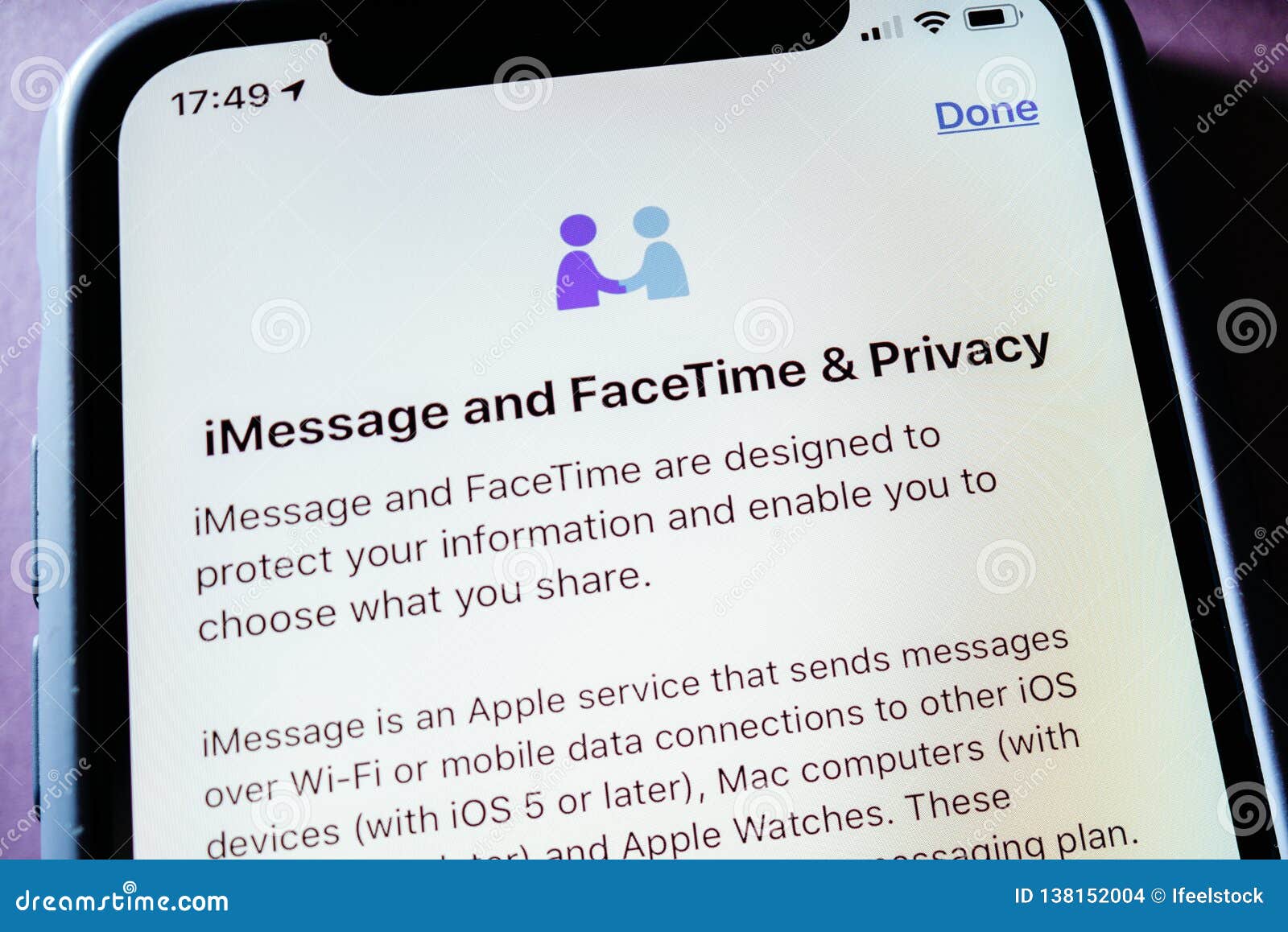 share my screen mac via imessage