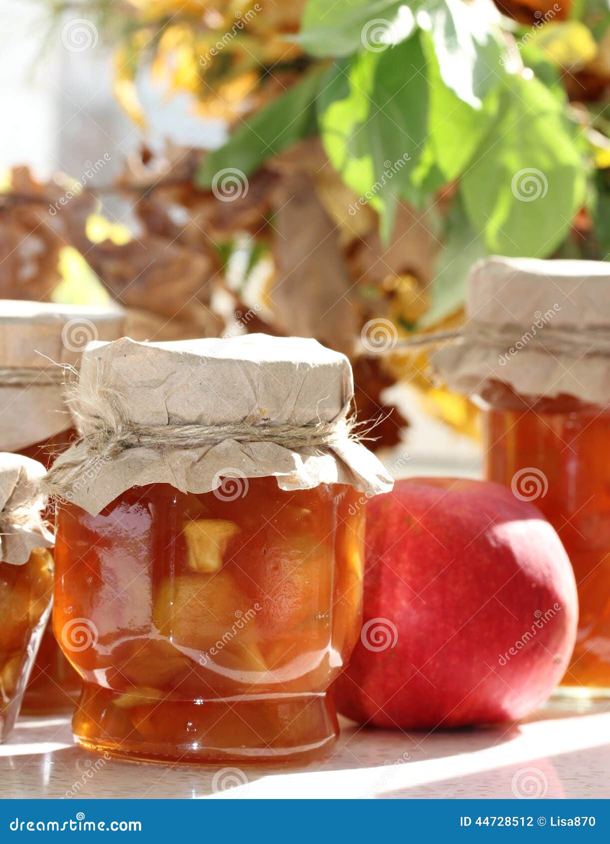 Apple jam stock photo. Image of apple, sweet, pleasure 44728512