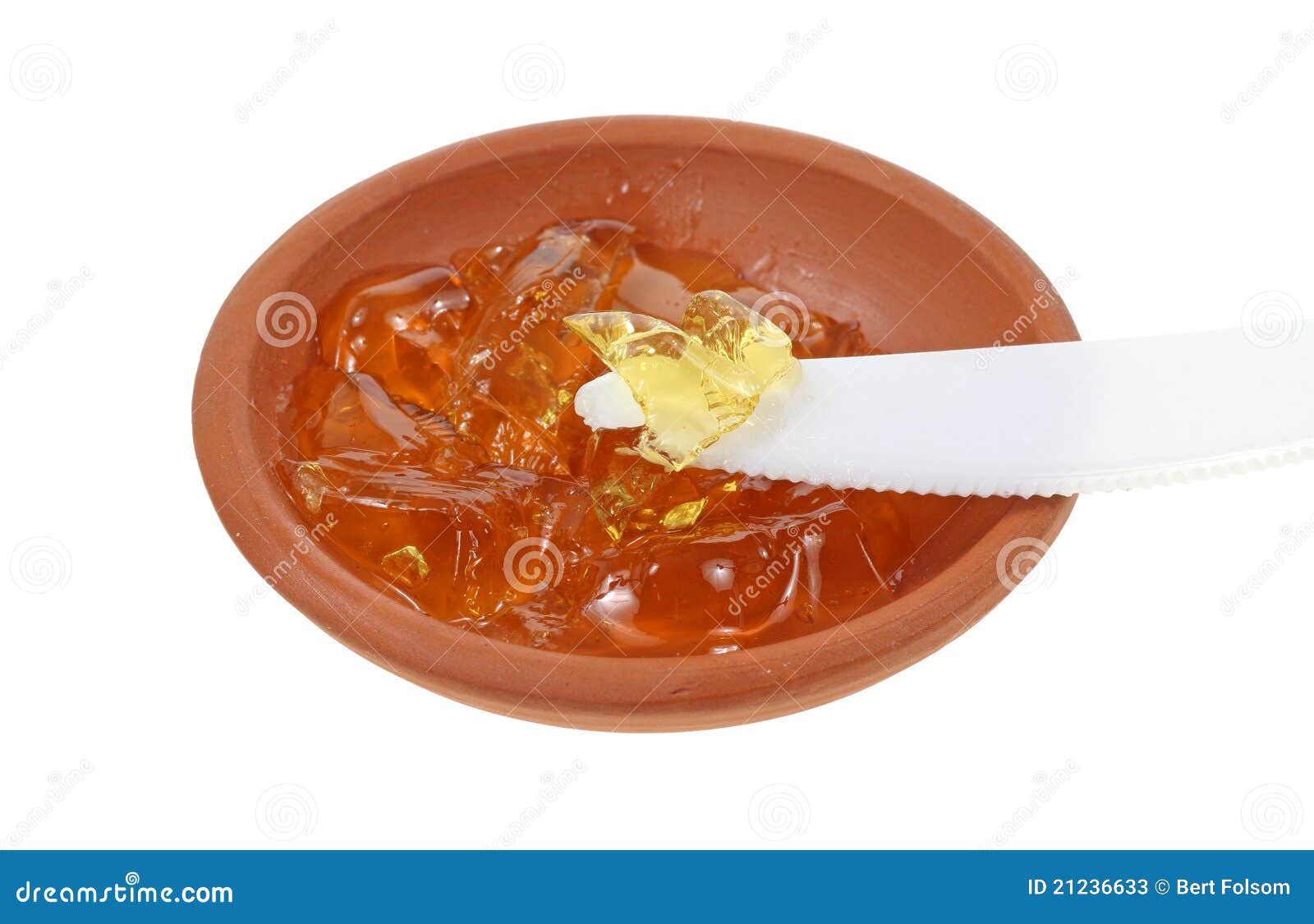 Apple Jelly In Bowl With Knife Stock Image Image of background, tasty