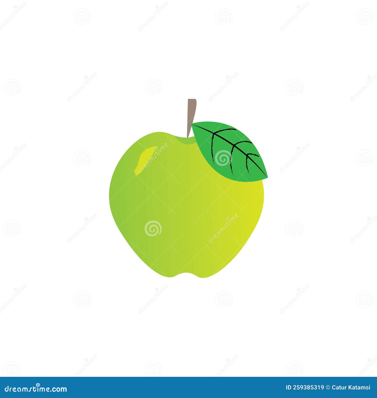 Apple Logo Vector Illustration Stock Illustration Illustration of
