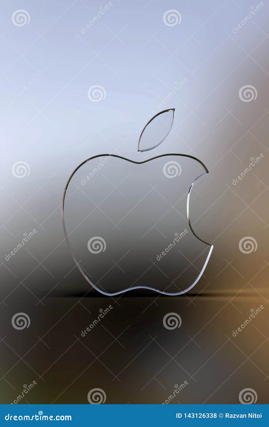 Apple Logo Wallpaper, Blurry Background Editorial Stock Photo -  Illustration of handheld, character: 143126338