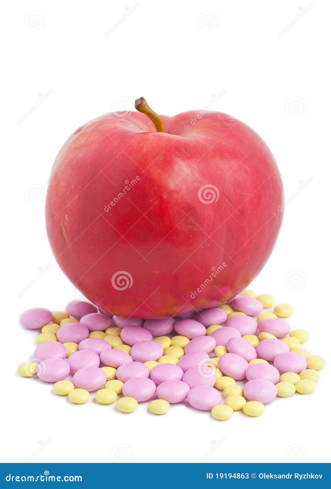 Apple Means Vitamins stock image. Image of background 19194863