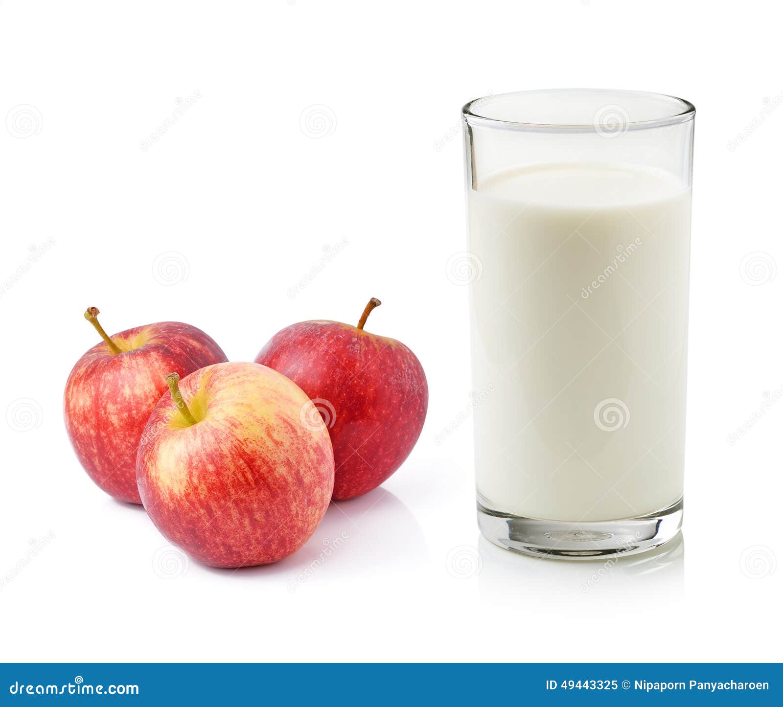 Apple and milk stock image. Image of fruit, white, fitness 49443325