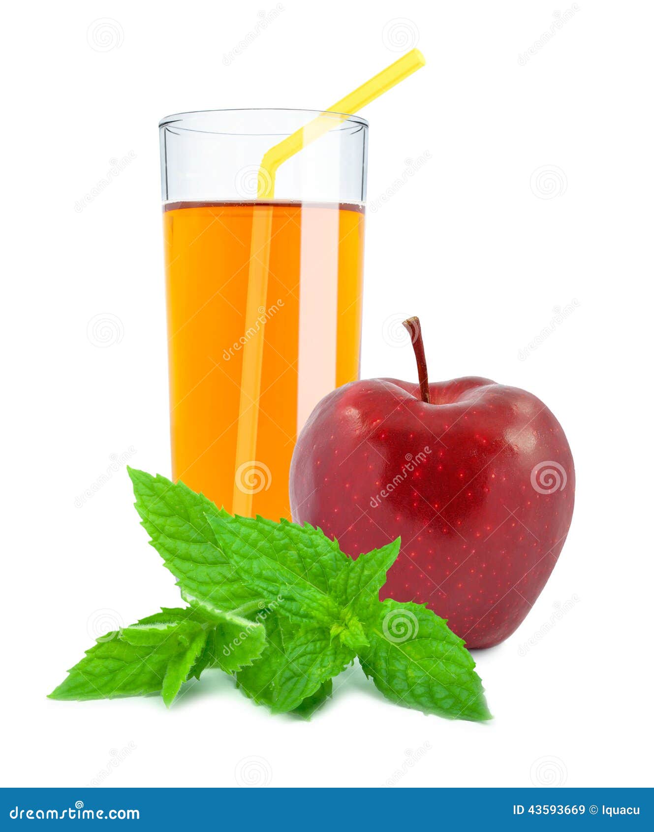 Apple mint juice stock image. Image of juice, leaf 43593669