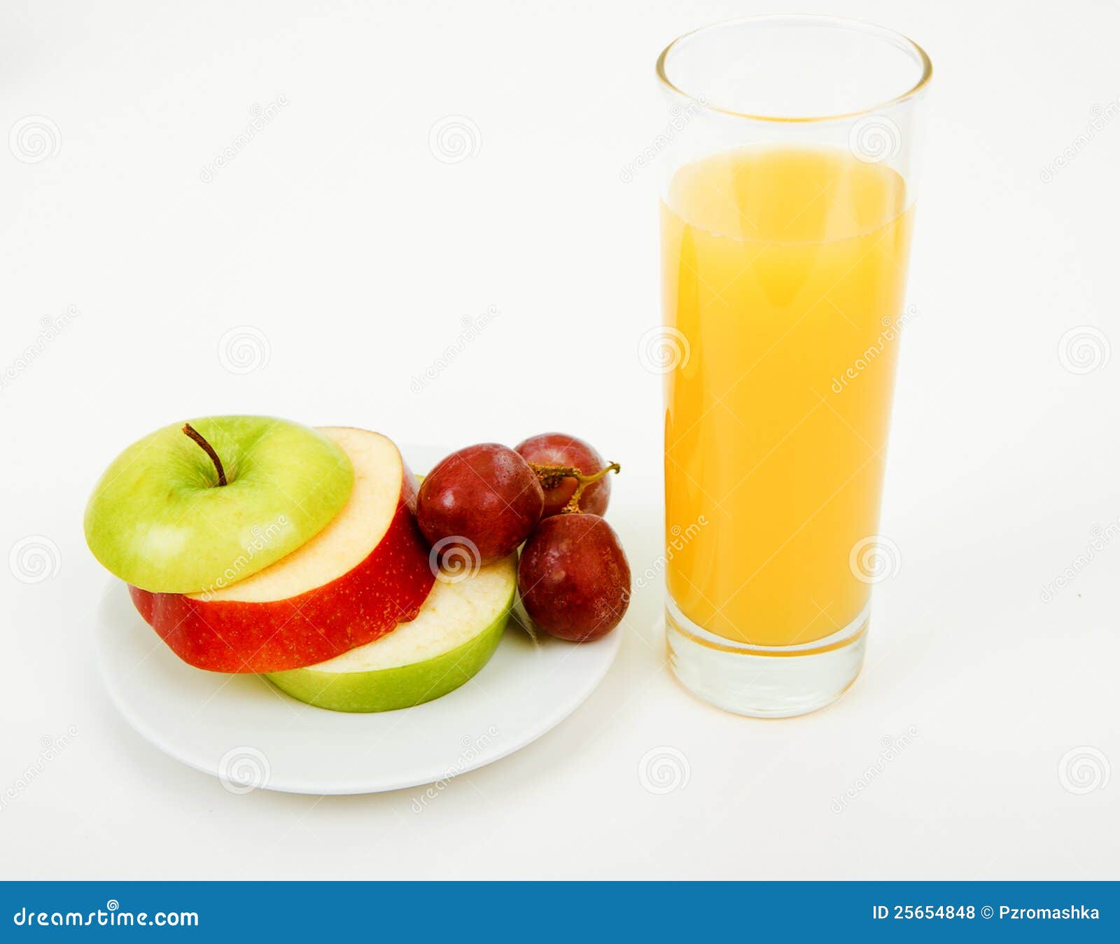 Apple and orange juice stock photo. Image of dessert 25654848
