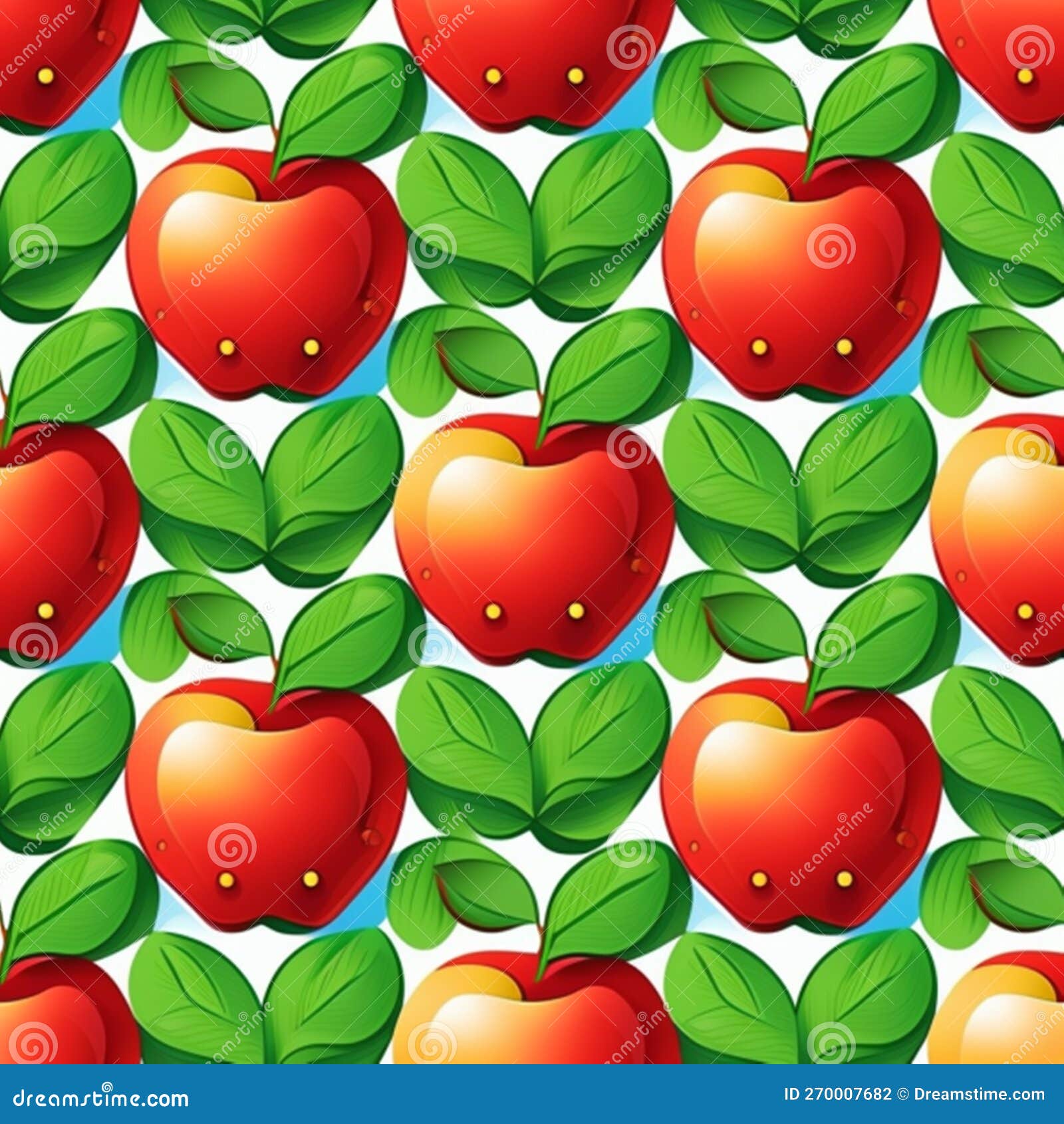 apple pattern, fruit pattern