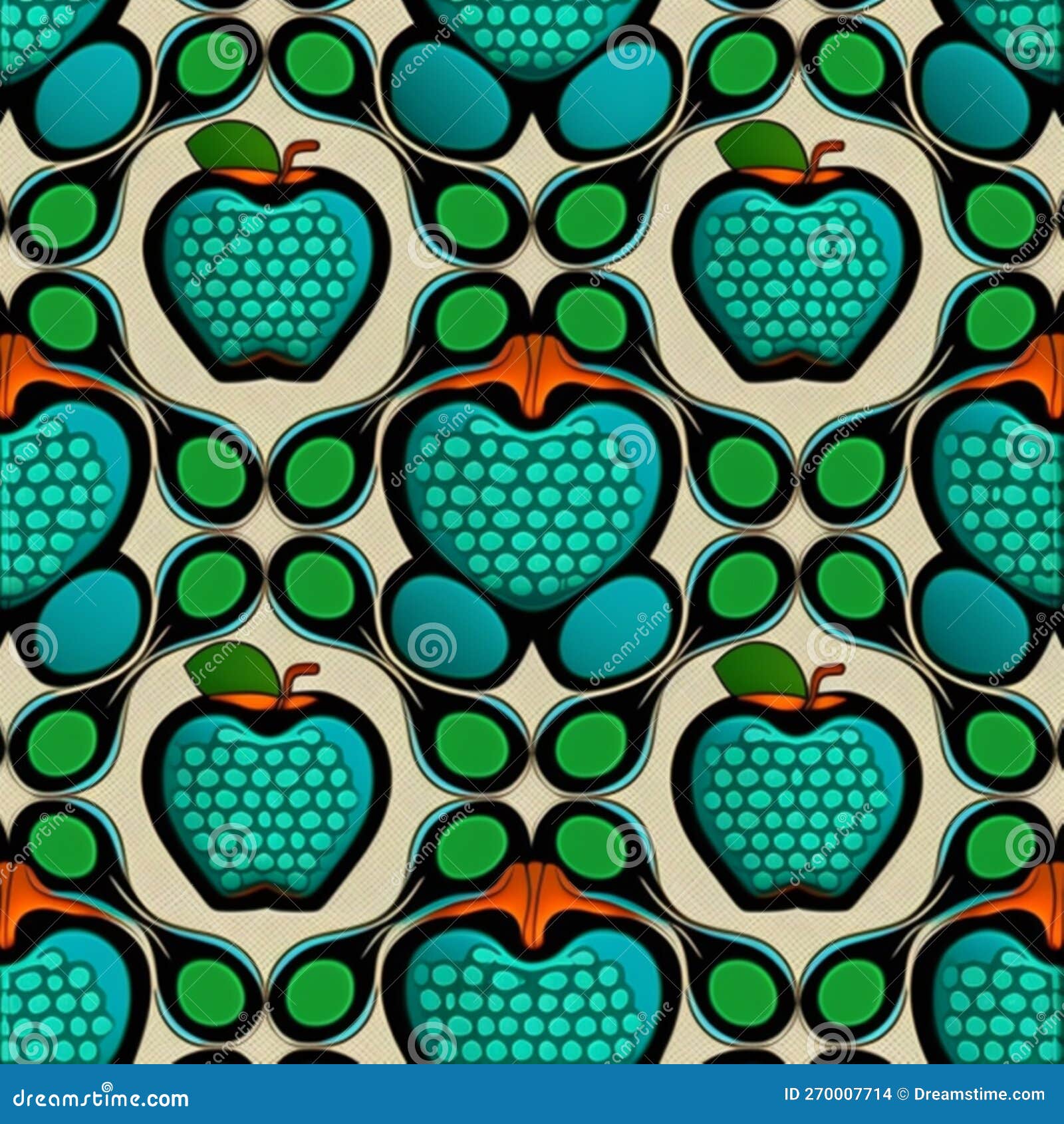 apple pattern, fruit pattern