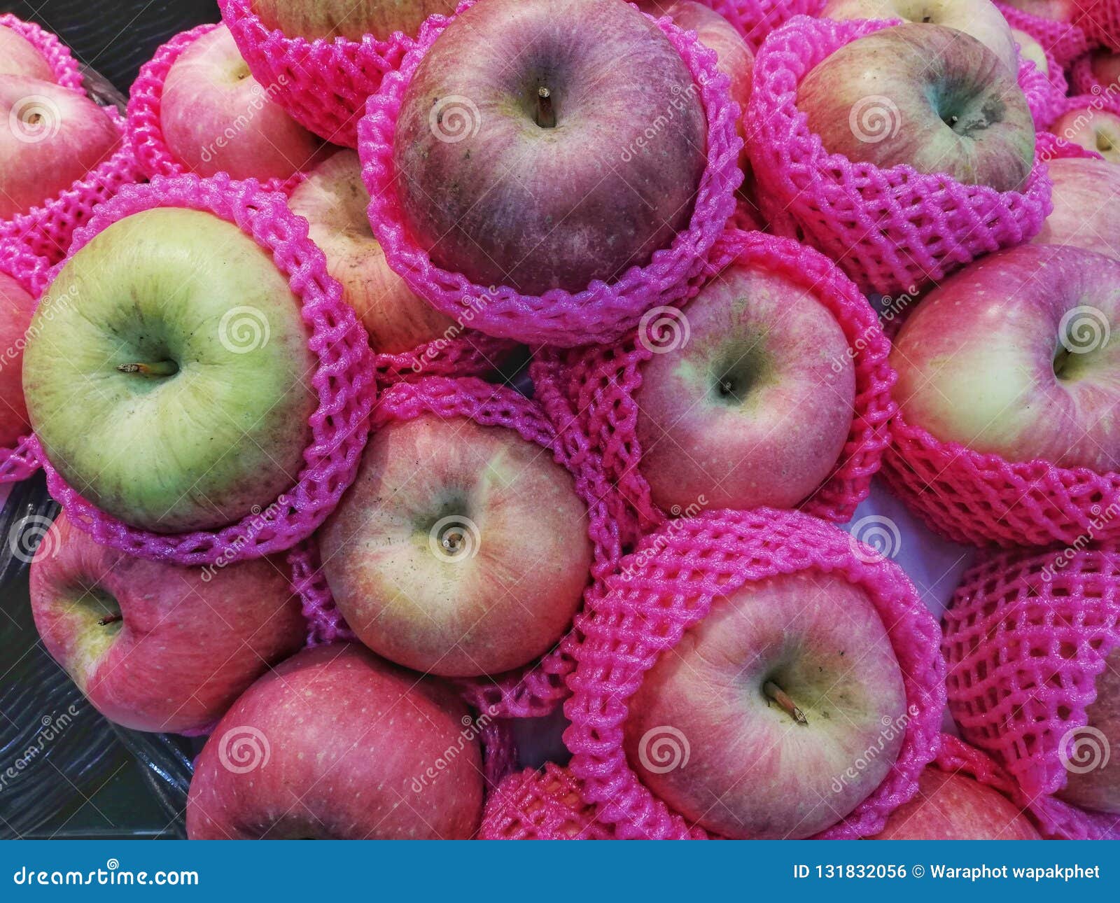 Apple is on the Sales Floor. Stock Photo Image of life, collection