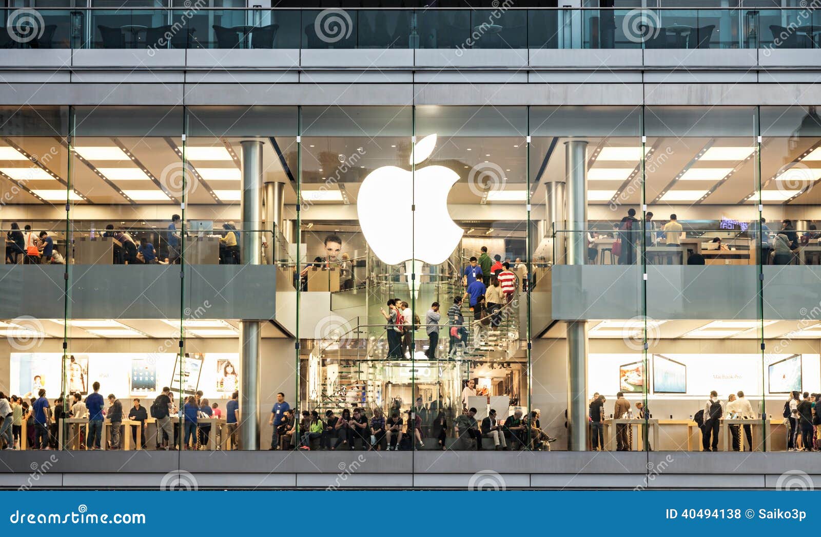 Apple store editorial stock photo. Image of asia, electronic - 40494138