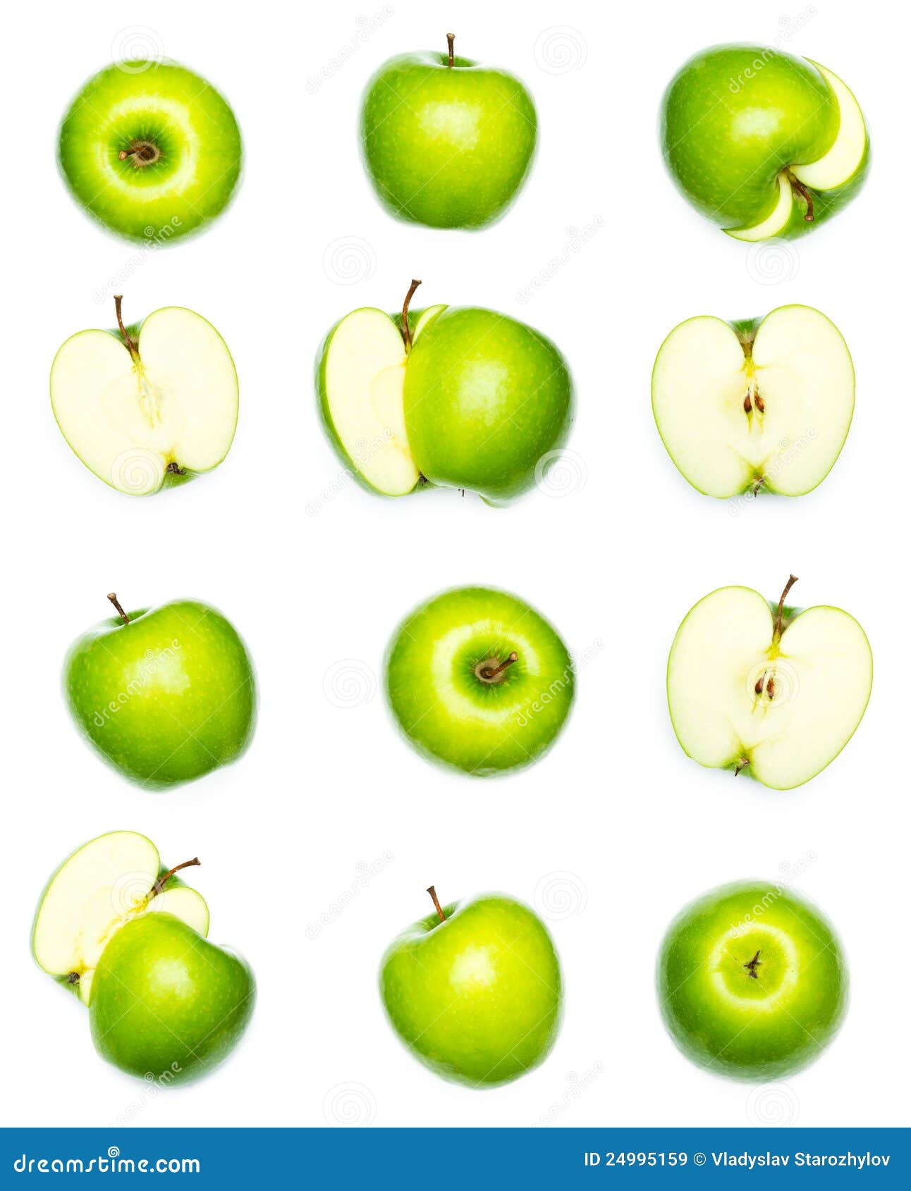 Apples collection stock image. Image of white, healthy - 24995159