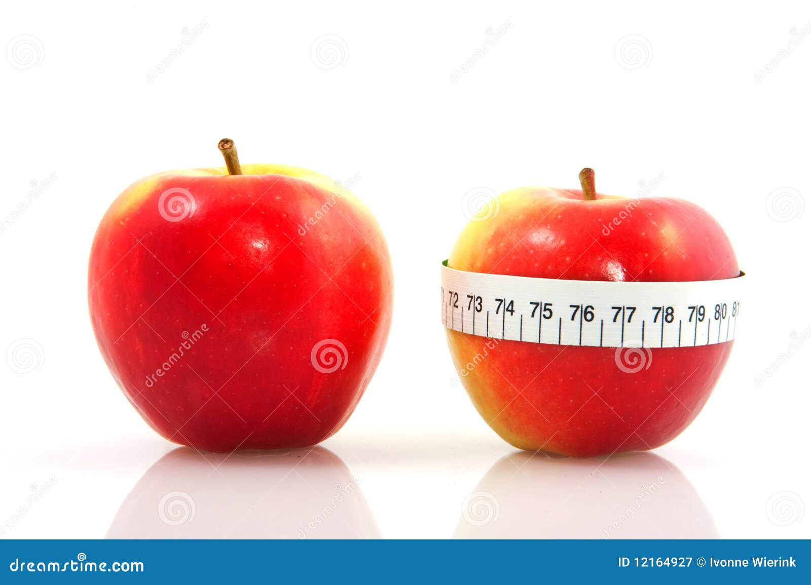 Apples for diet stock image. Image of fruit, weight, ripe 12164927