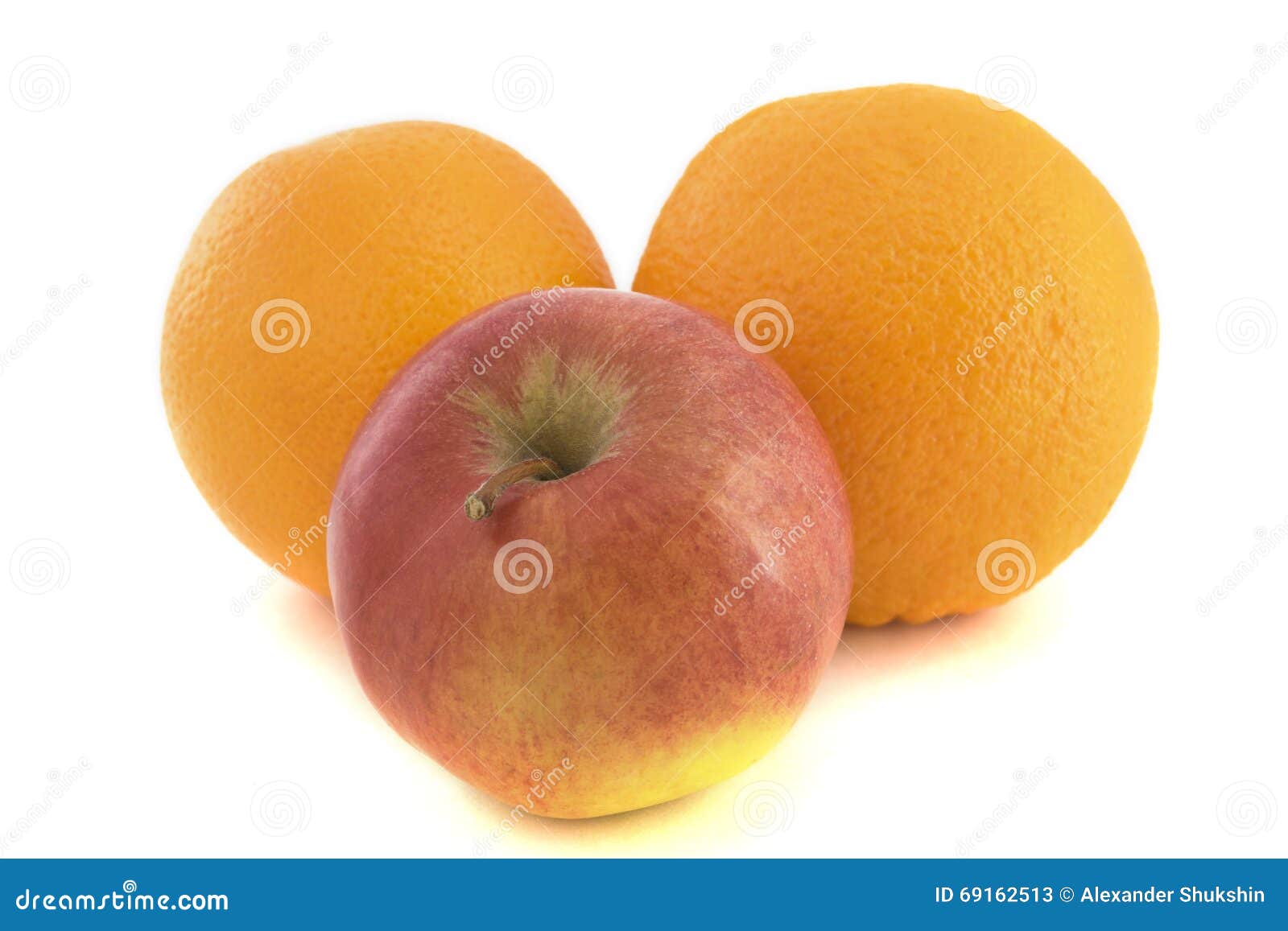 Apples and oranges stock image. Image of fresh, green 69162513
