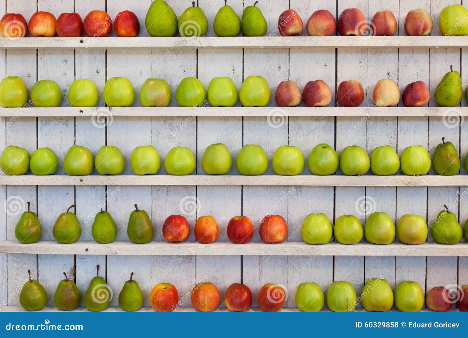 Apples and pears stock photo. Image of market, stacked 60329858