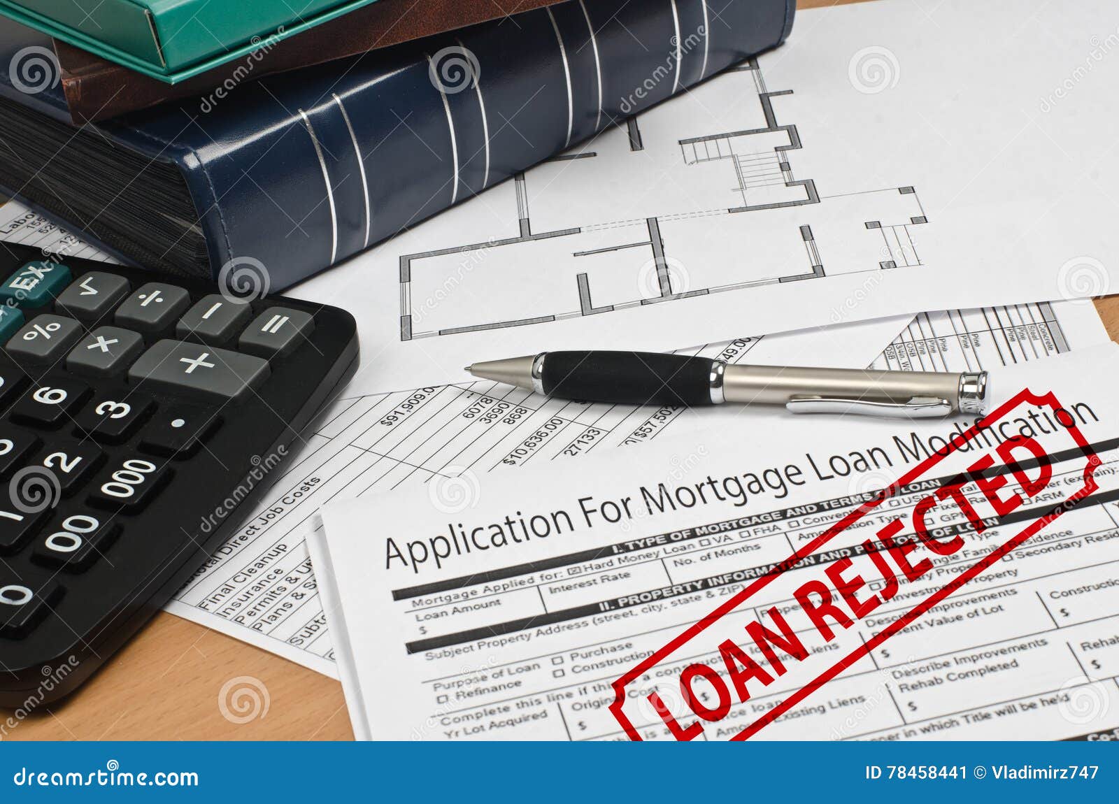 Application for Mortgage Loan Modification Stock Image Image of mortgage, house 78458441