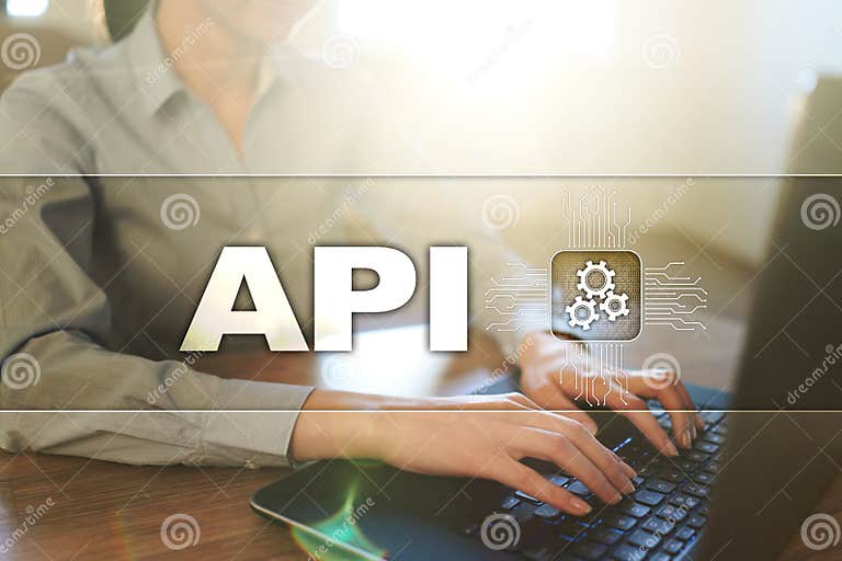 Application Programming Interface. API. Software Development Concept ...