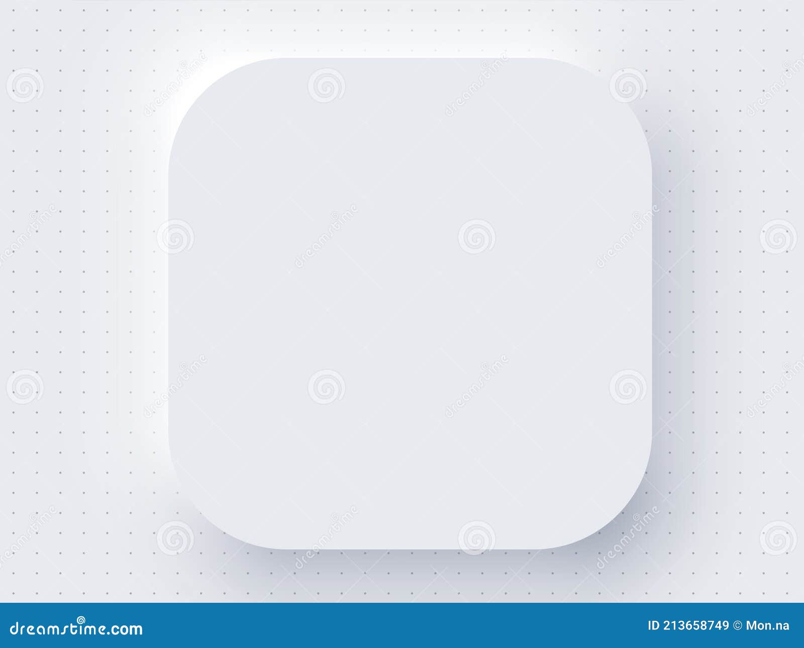 application realistic icon blank template mockup white