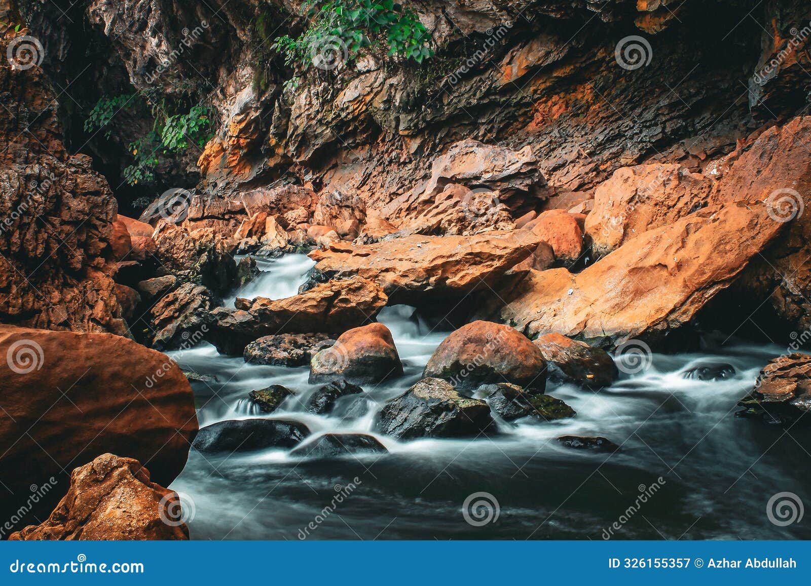 apply a low speed technique to obtain a smoth water effect