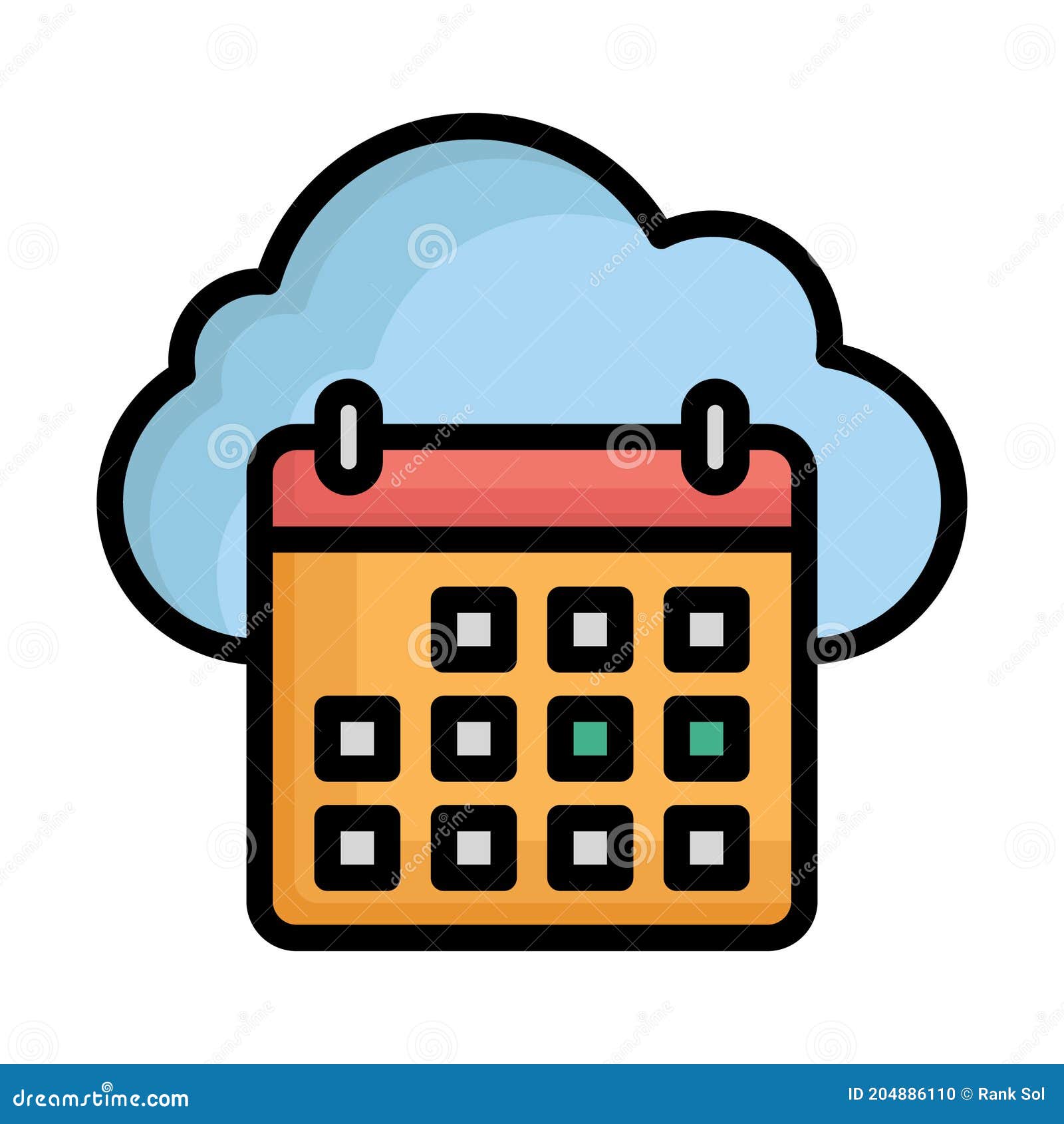 Appointment, Calendar Vector Icon Which Can Easily Modify or Edit Stock