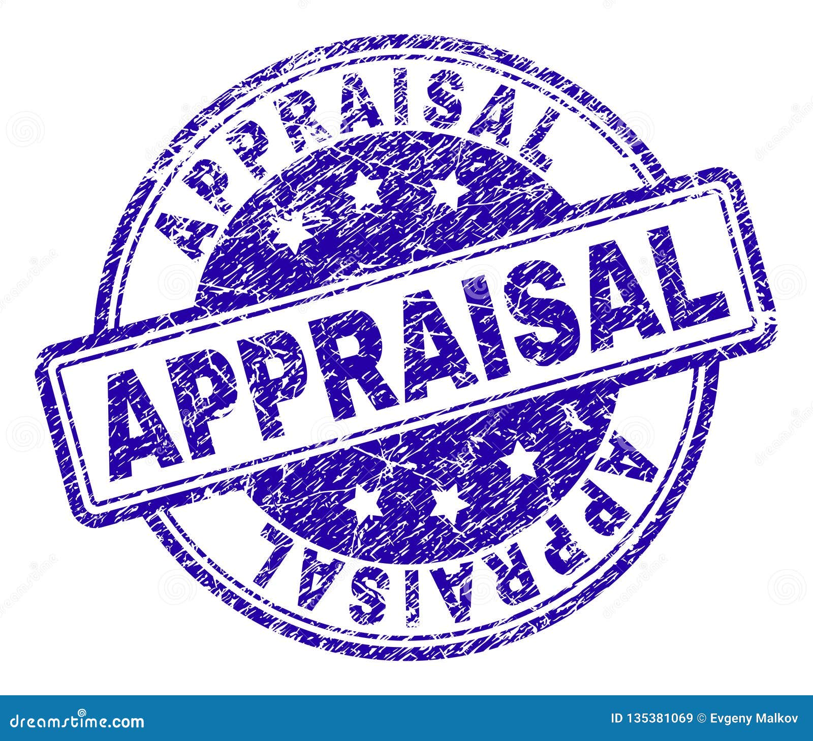 Grunge Textured APPRAISAL Stamp Seal Stock Vector Illustration of
