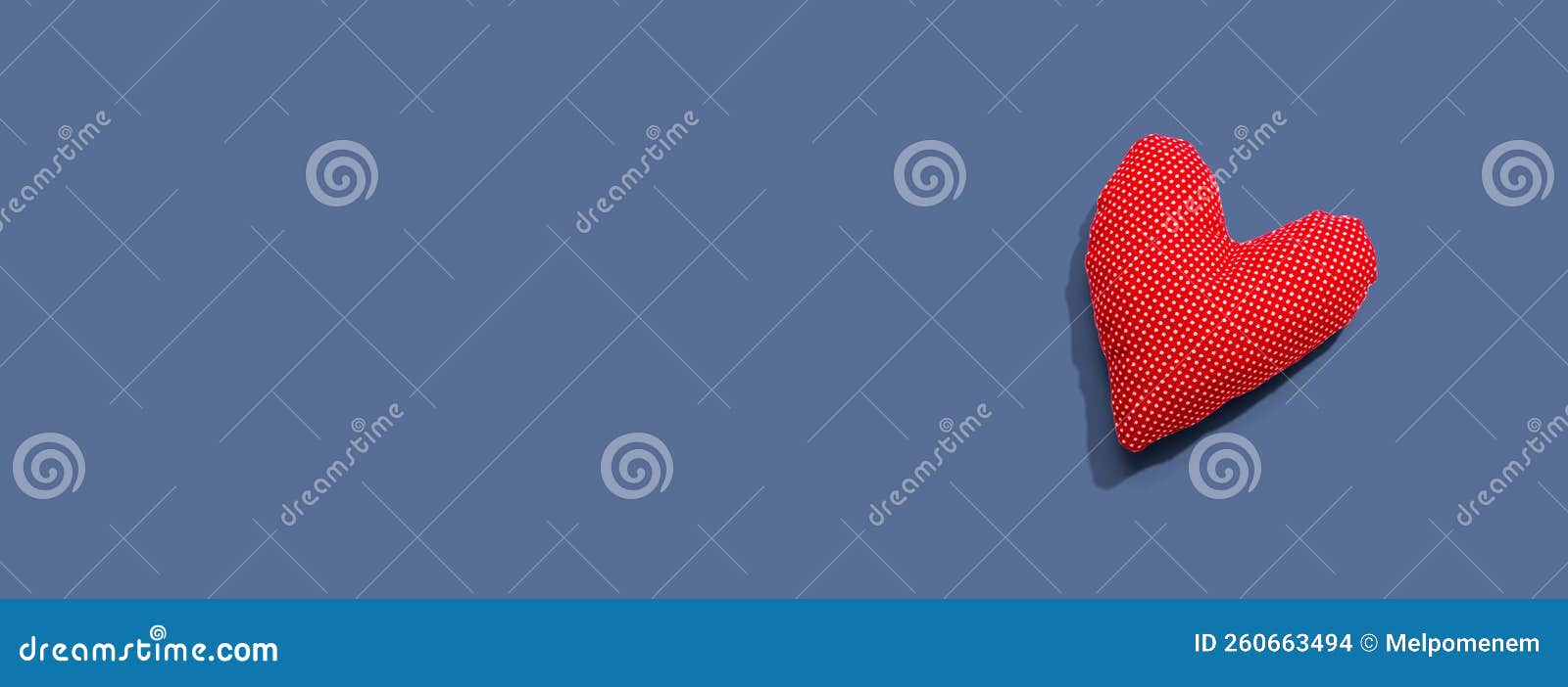 Appreciation Theme with a Handmade Heart Cushion Stock Photo Image of