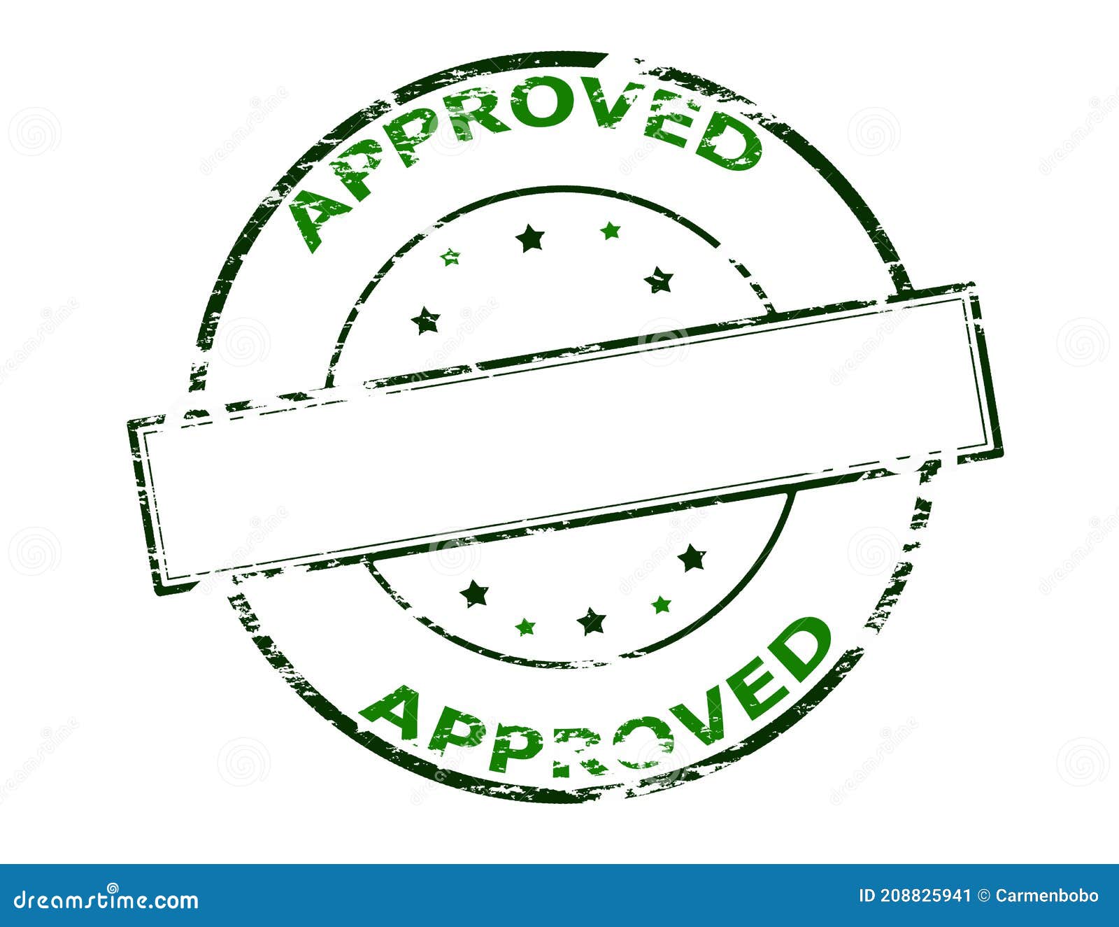 Stamp with word Approved stock vector. Illustration of approved - 208825941