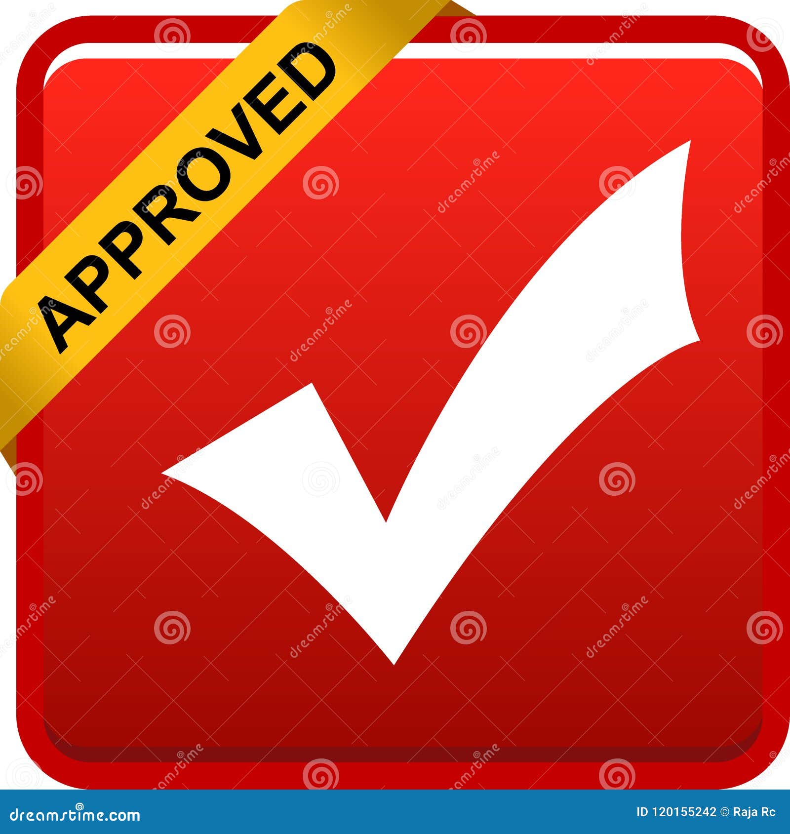 approved web button