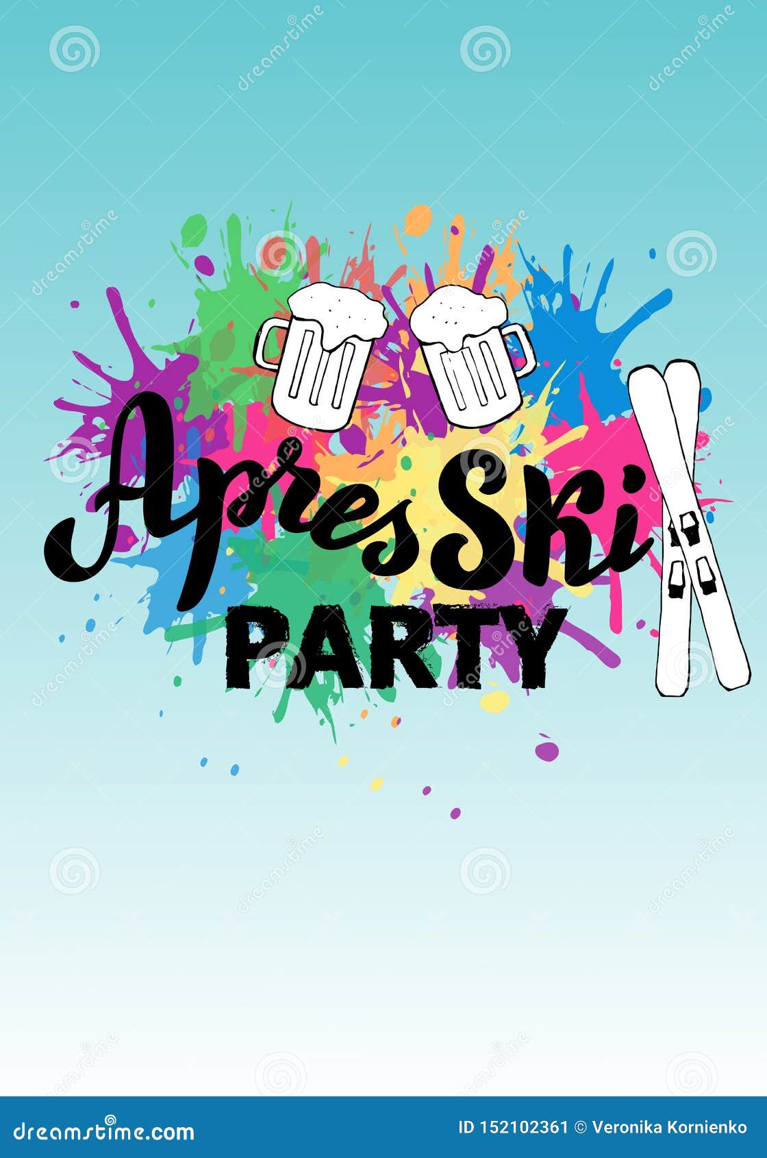 Apres Ski Party Winter Stock Illustrations – 34 Apres Ski Party